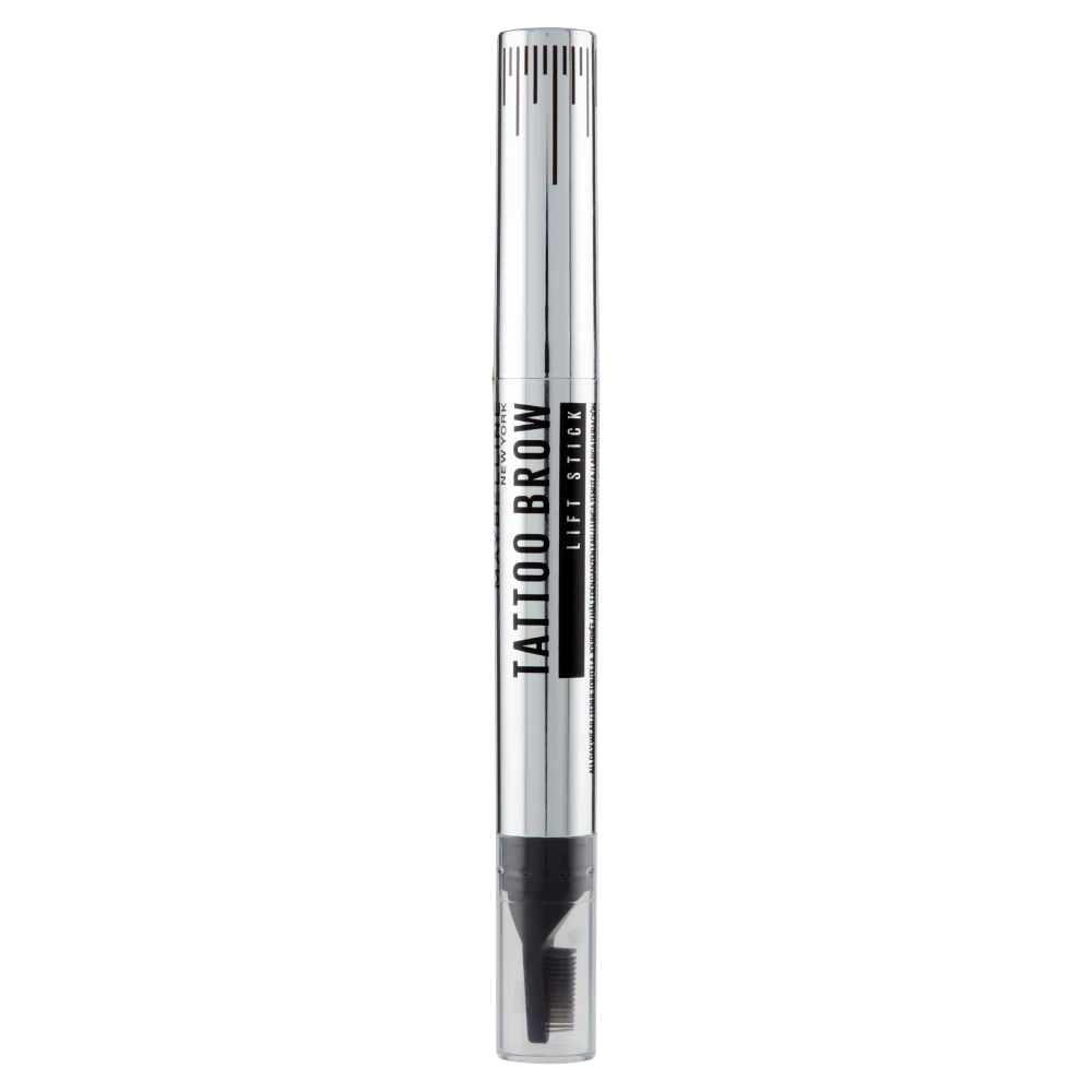 Maybelline New York Matita Sopracciglia Tattoo Brow Lift, Effetto Laminazione, 04 Marrone Scuro