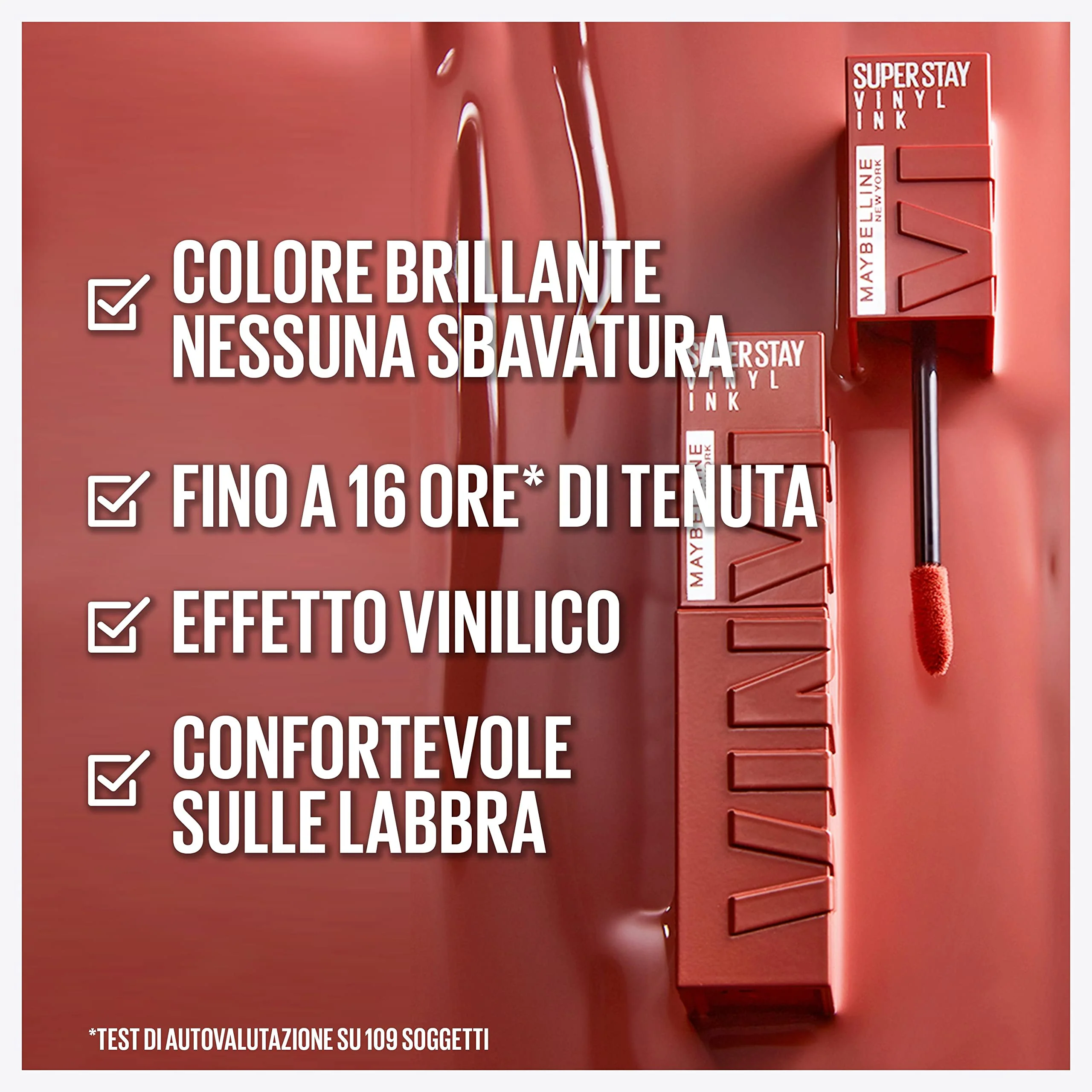 Maybelline - Super Stay Vinyl Ink 105 Golden - Rossetto - Image 6