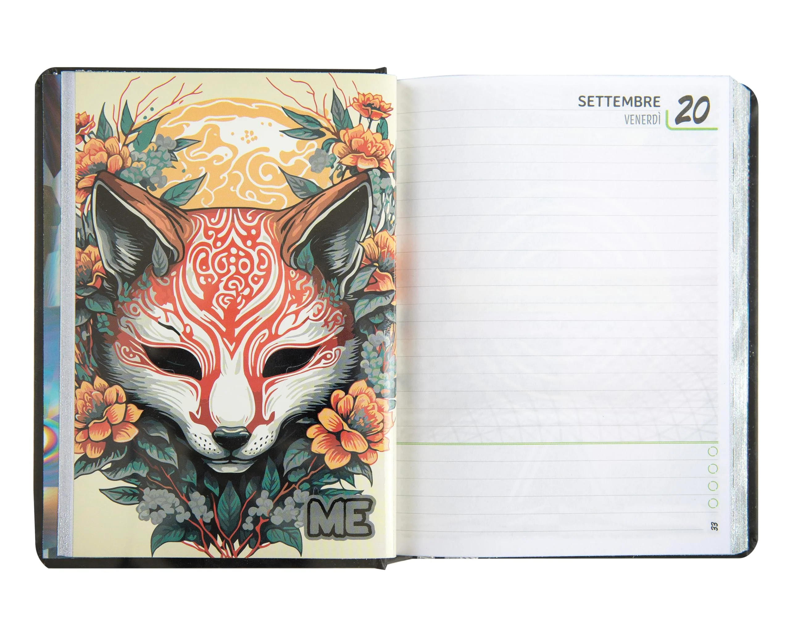 ME - Agenda Luxury Edition, Taccuino 16 Mesi Medium Giornaliero, con Copertina Morbida con Grafica in Rilievo e 512 Pagine, Ideale per Scuola Media, Superiore e Università, 12 x 16,5 cm - Image 6