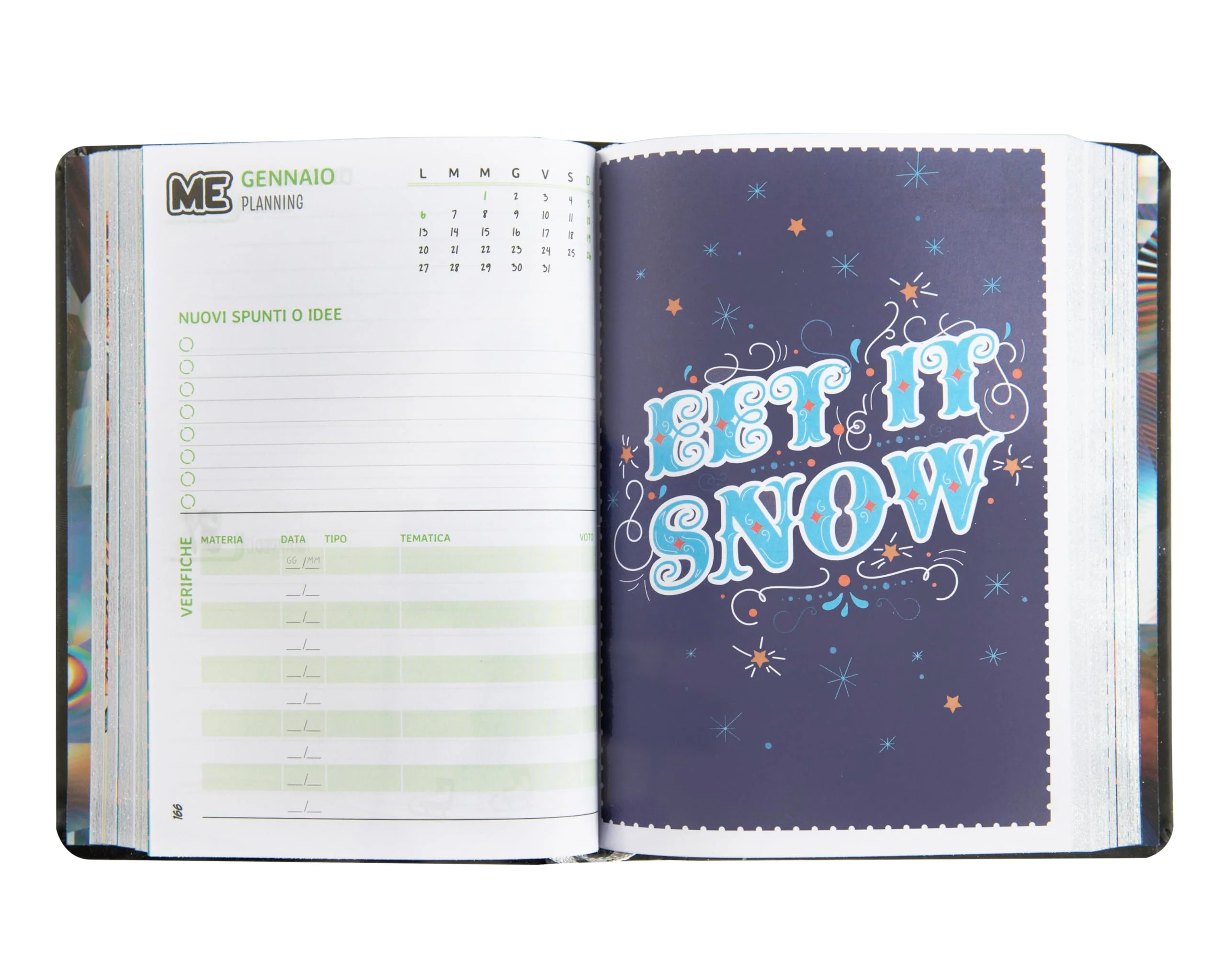 ME - Agenda Luxury Edition, Taccuino 16 Mesi Medium Giornaliero, con Copertina Morbida con Grafica in Rilievo e 512 Pagine, Ideale per Scuola Media, Superiore e Università, 12 x 16,5 cm - Image 7