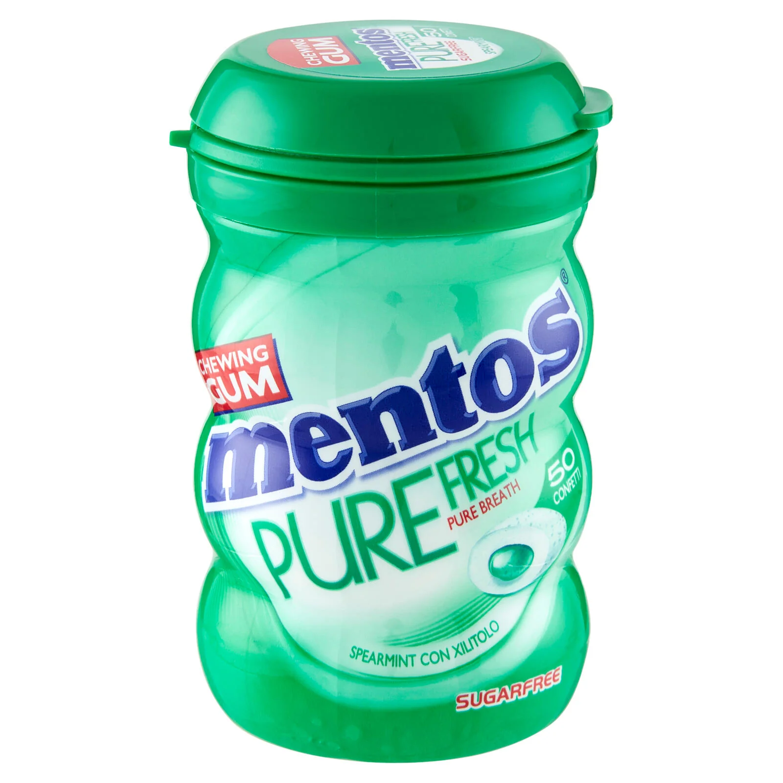 mentos Pure Fresh Spearmint con Xilitolo 50 Confetti 100 g - Image 2