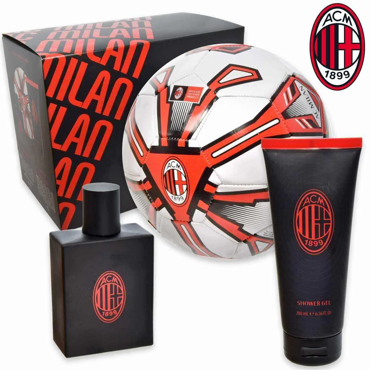 Milan Edt 100 Ml+Sg 200 Ml+ Pallone