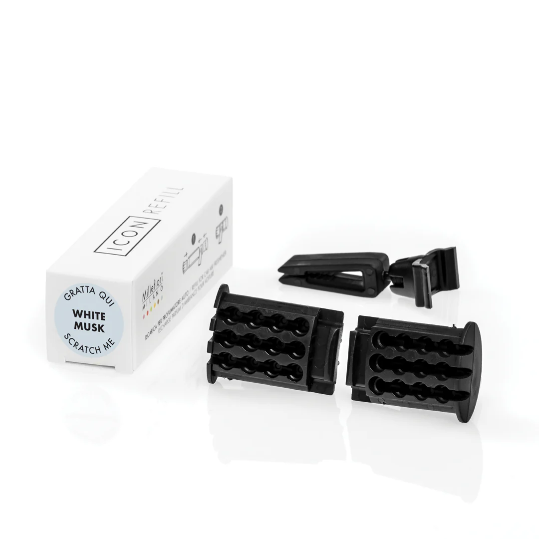 Millefiori - Ricarica Diffusore Car Air Freshener «Icon» - White Musk