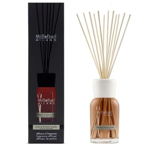 Millefiori - Diffusore Di Fragranza Millefiori® Milano 500 Ml Incense & Blond Woods - Image 2