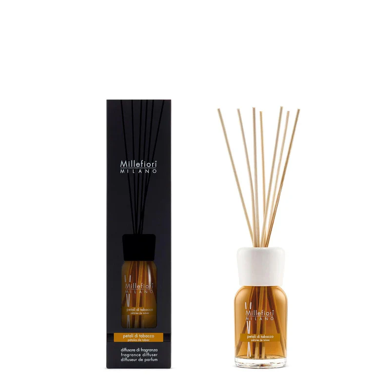 Millefiori Milano - Diffusore a bastoncini 100 ml - Petali di Tabacco - Image 2