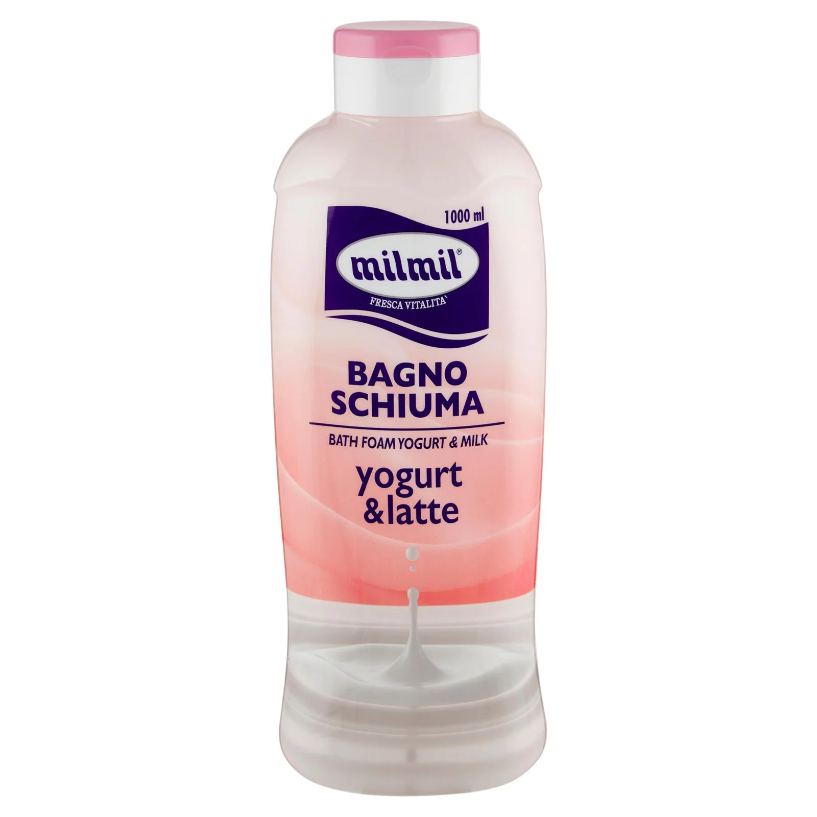 milmil Bagno Schiuma yogurt & latte 1000 ml - Image 2