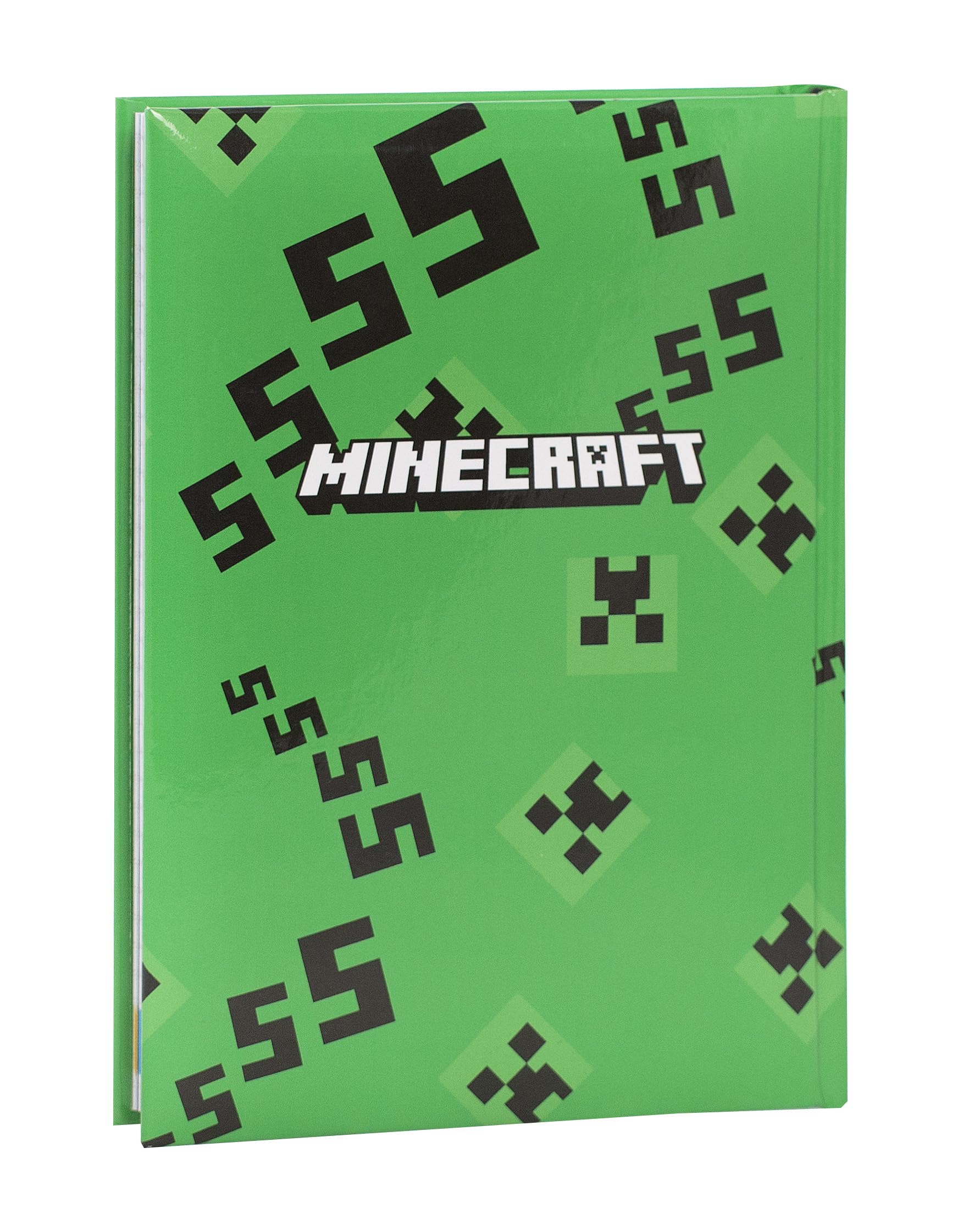 MINECRAFT Faces Pixel- Diario Scuola, Agenda Giornaliera 12 Mesi con Copertina Imbottita, 320 Pagine Colorate - Image 7