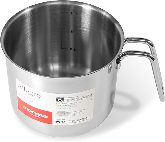 MON BOLLILATTE INOX VIBRATO MOD ECO 1LT
