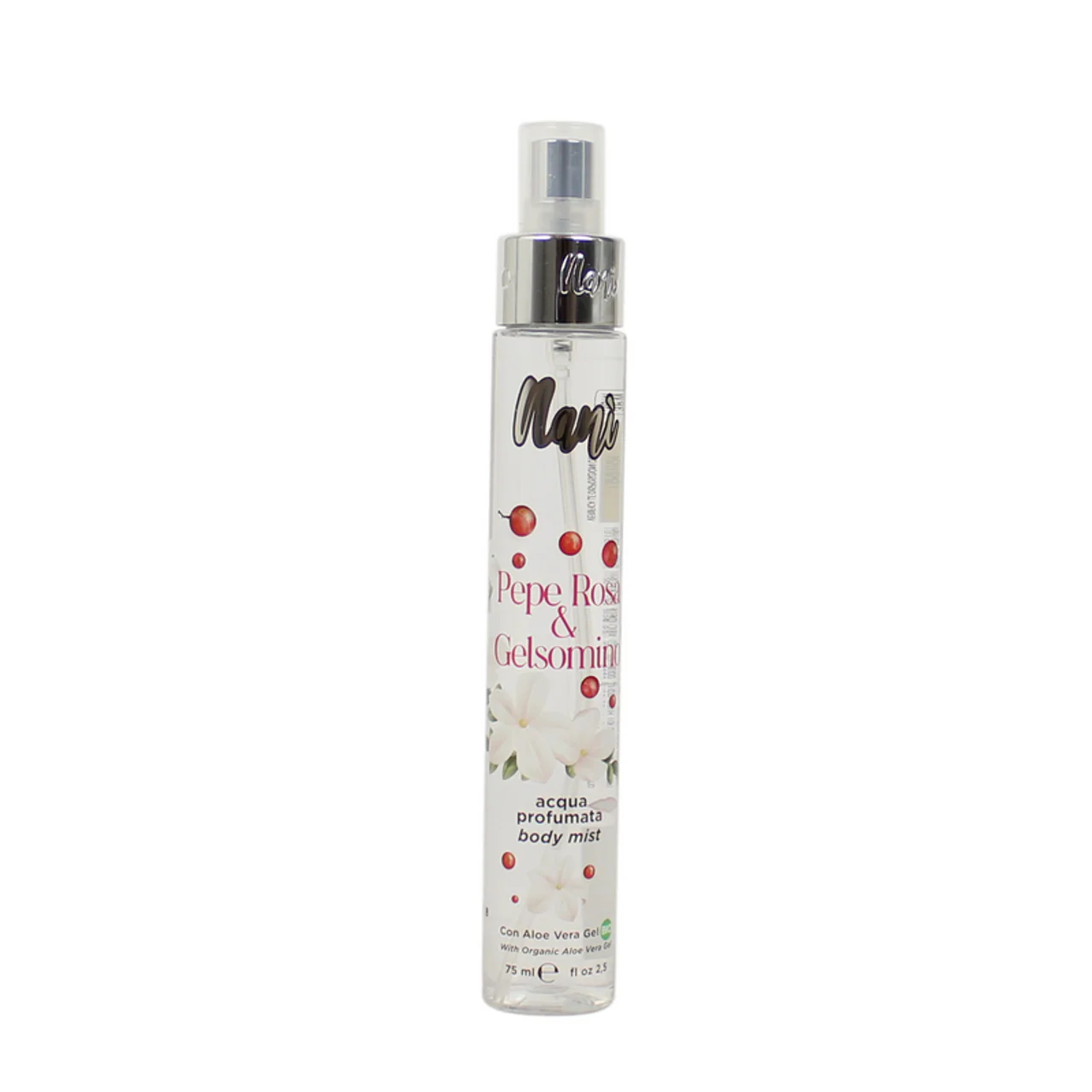 NANI' - Acqua Profumata Corpo Pepe Rosa e Gelsomino - 75 ml