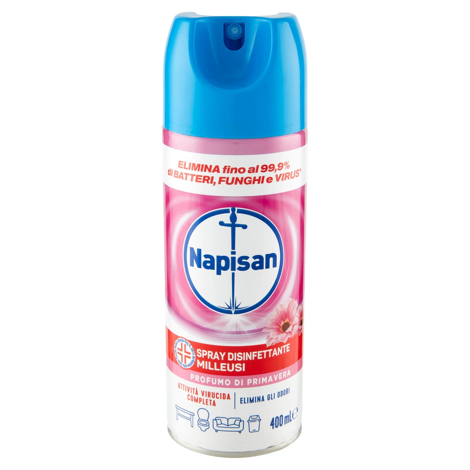 Napisan Spray Disinfettante Milleusi Brezza di Limoni 400 ml - Image 2