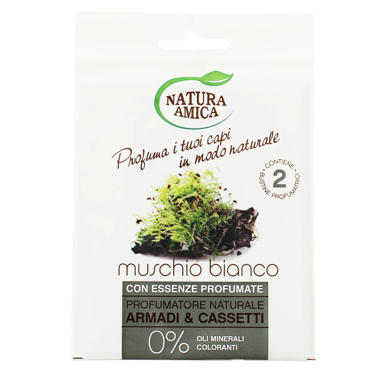 Natura Amica - Profumatore Muschio Bianco - 2 Buste - Image 3