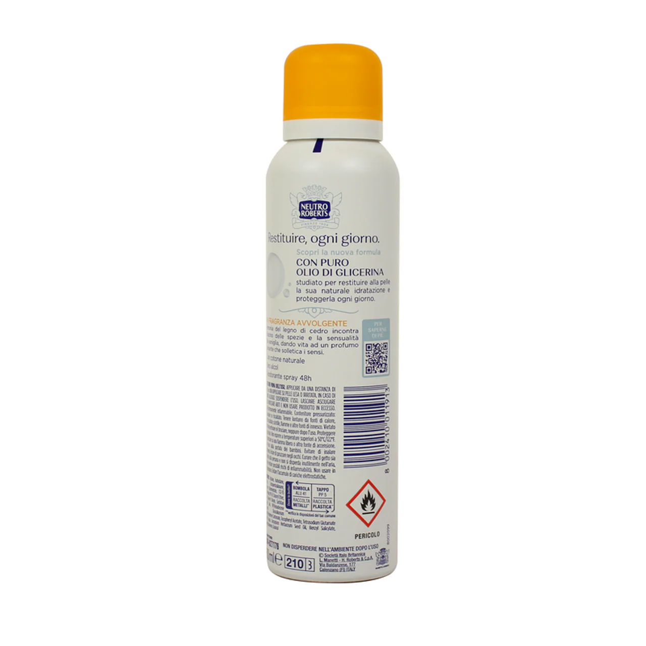 NEUTRO ROBERTS - Deodorante Asciutto Legno di Cedro e Vaniglia - 150 ML - Image 2