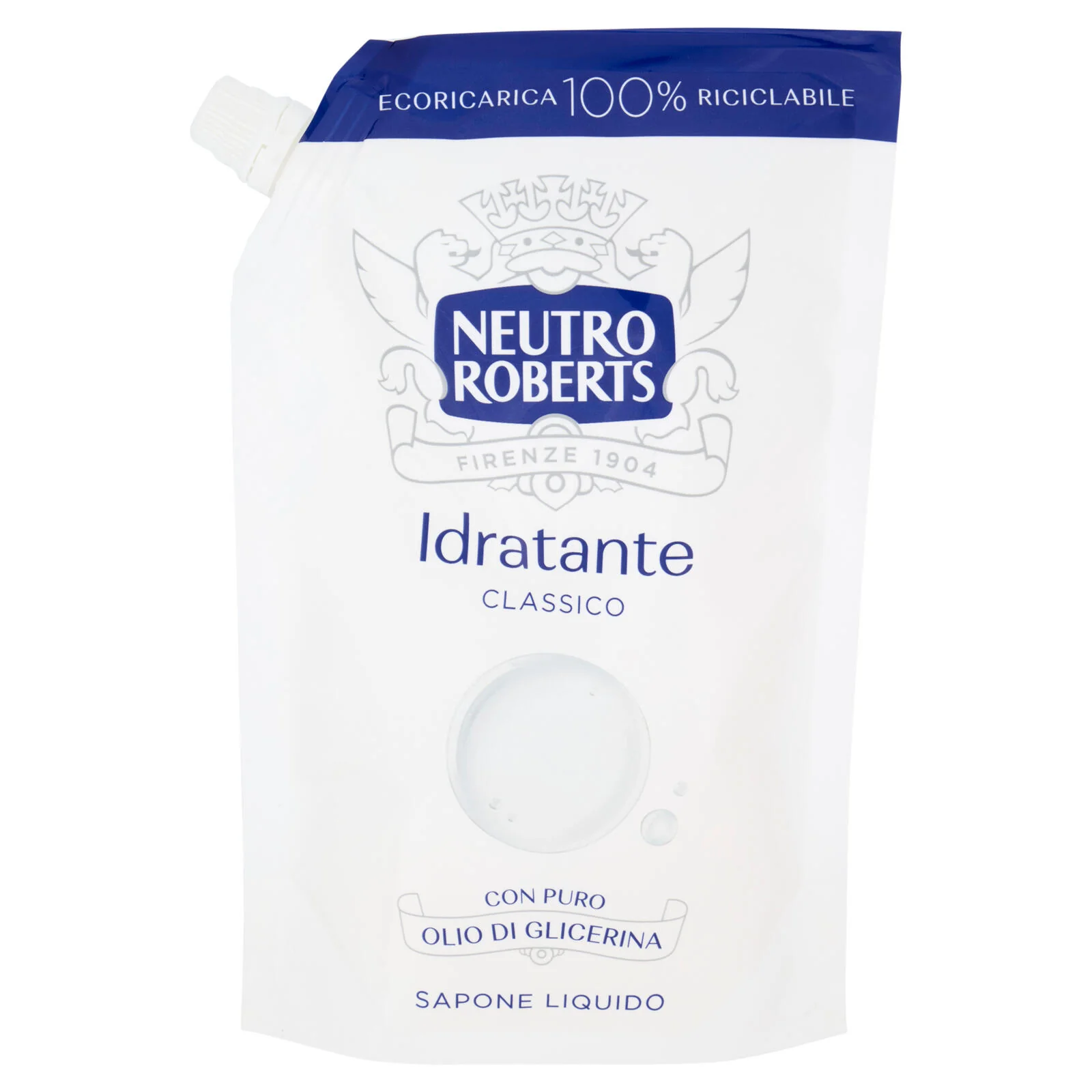 Neutro Roberts Idratante Classico Sapone Liquido Ecoricarica 400 ml - Image 2