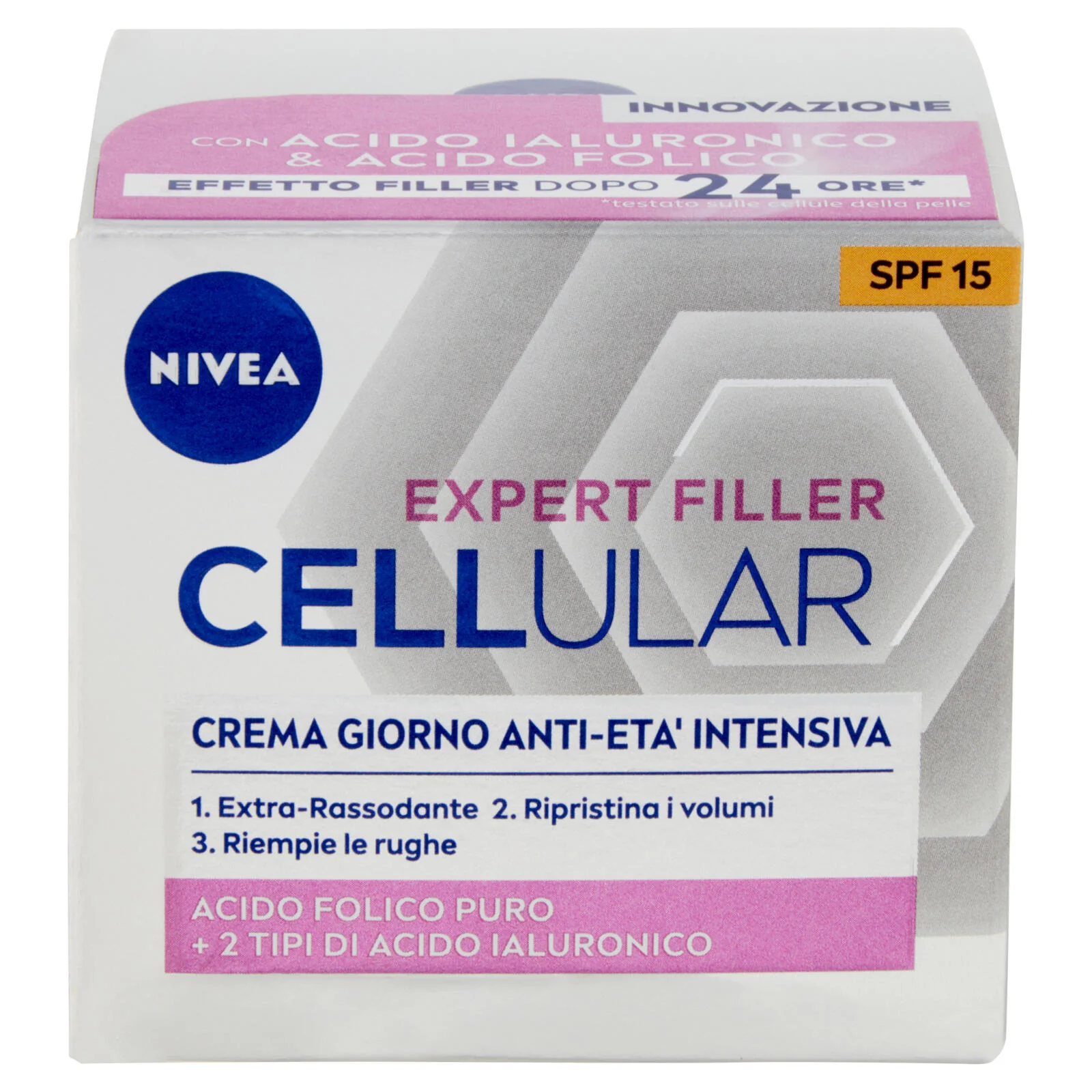 Nivea Cellular Expert Filler Crema Giorno Anti-Età Intensiva SPF 15 50 ml - Image 2