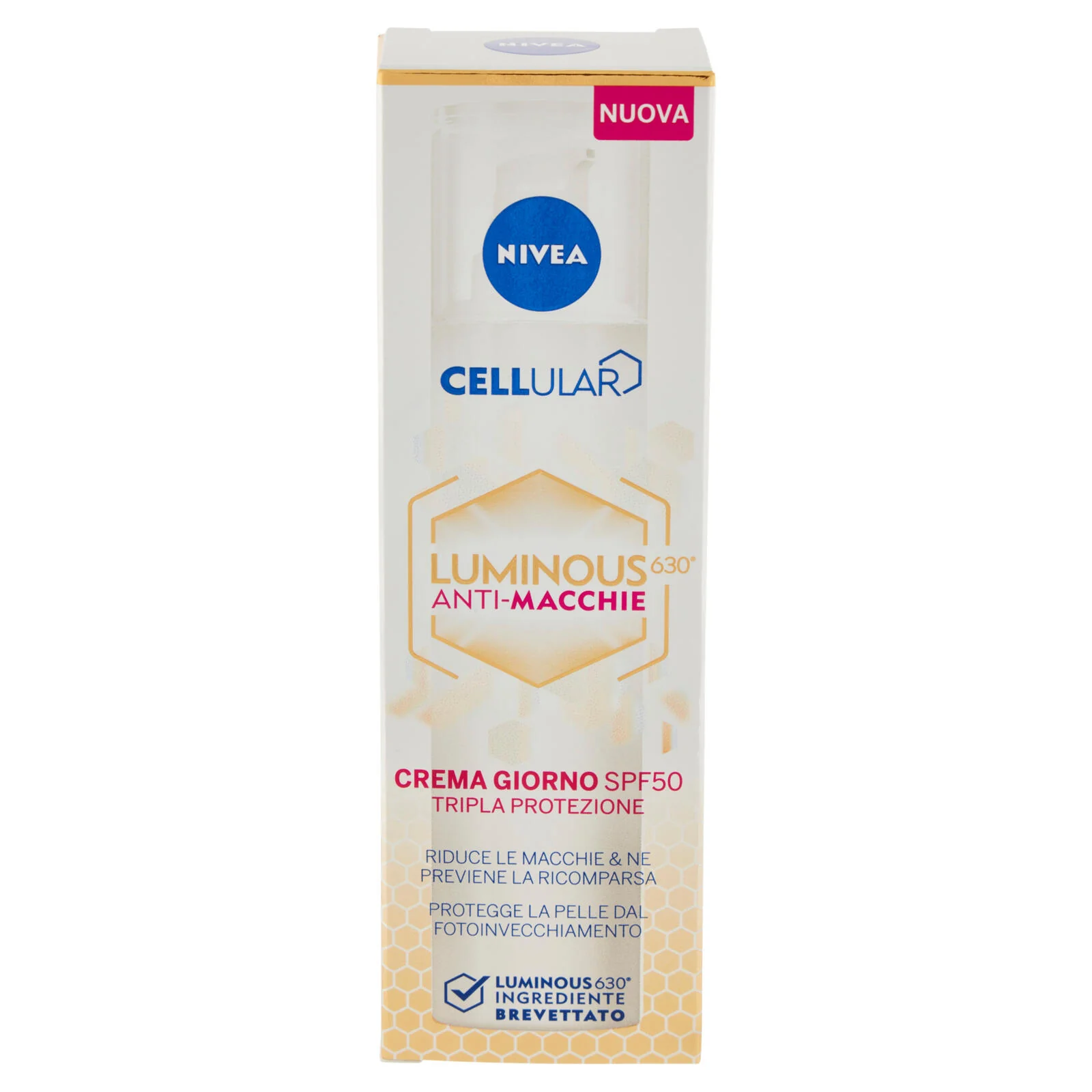 Nivea Cellular Luminous630 Anti-Macchie Crema Giorno SPF50 Tripla Protezione 40 ml - Image 2