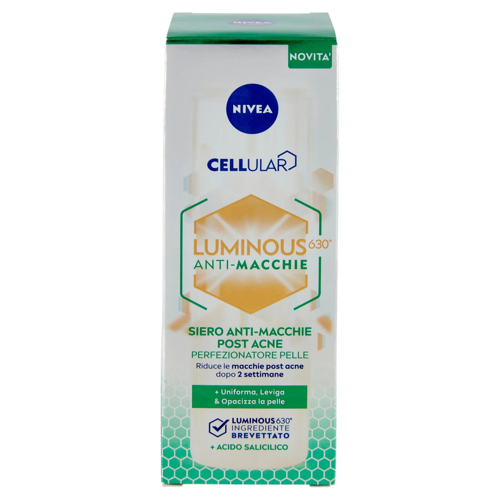 Nivea Cellular Luminous630 Anti-Macchie Siero Anti-Macchie Post Acne Perfezionatore Pelle 30 ml - Image 2