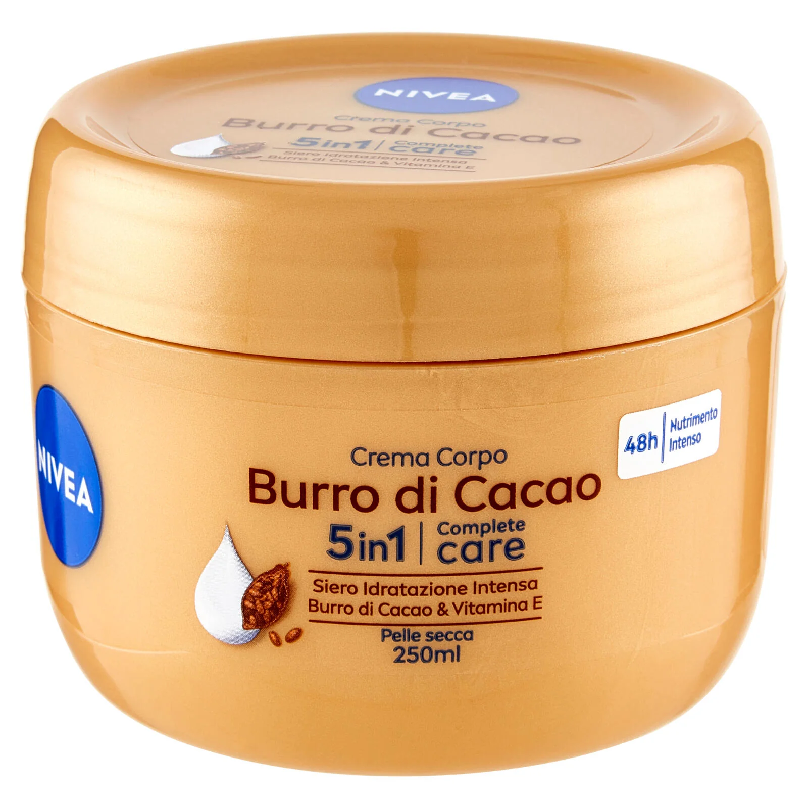 Nivea Crema Corpo Burro di Cacao Pelle secca 250 ml - Image 2