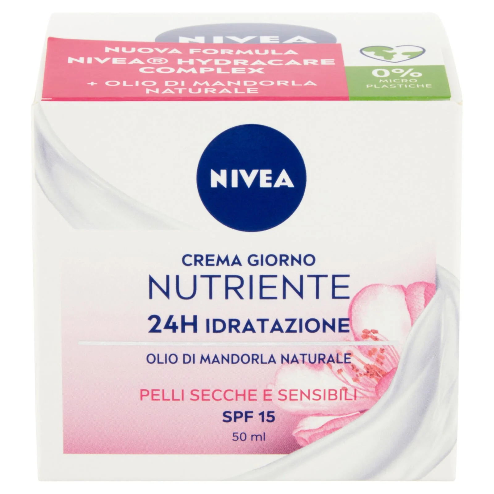 Nivea Crema Giorno Nutriente 24H Idratazione SPF 15 50 ml - Image 2