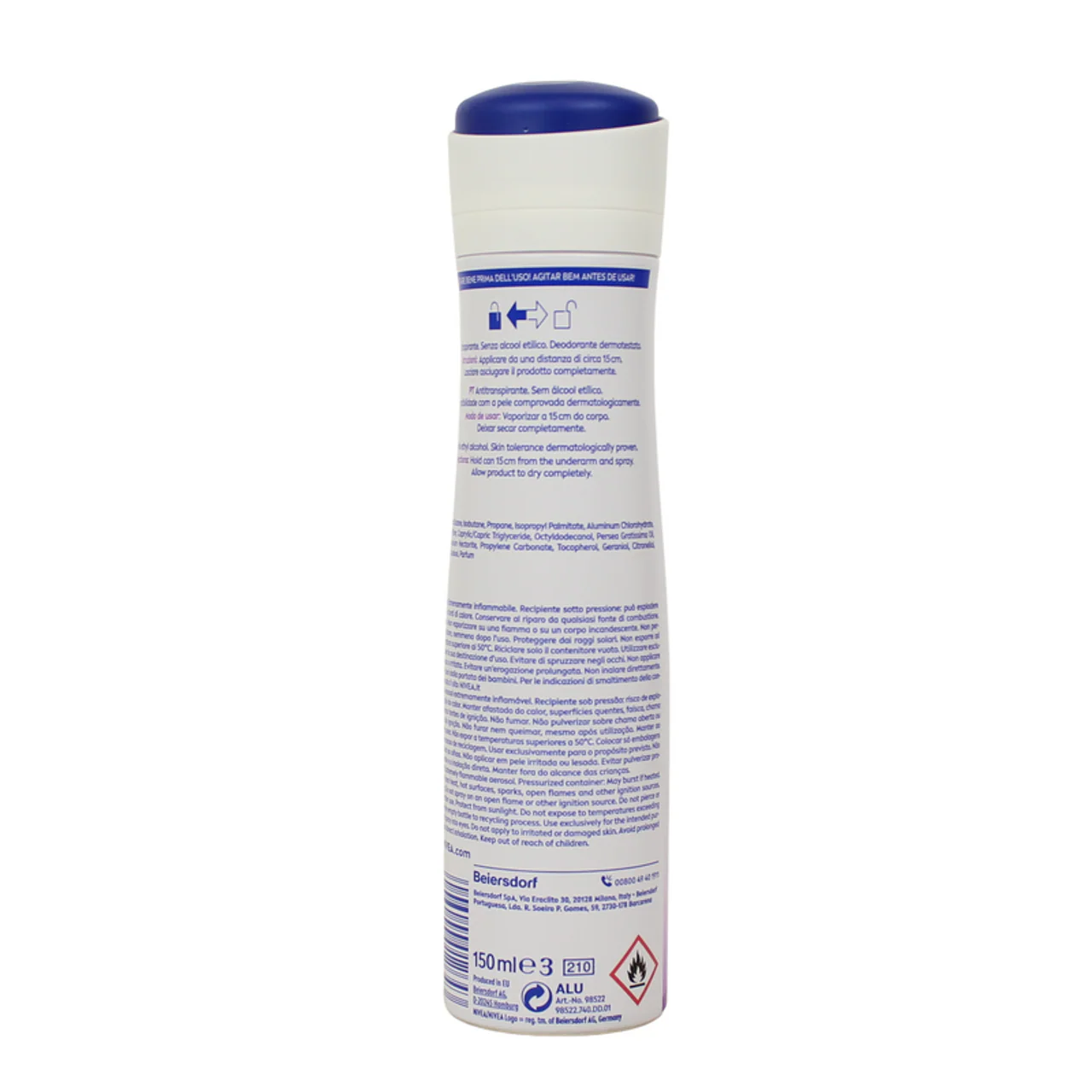 NIVEA - Deodorante Spray Fresh Sensation 72h Protection - 150 ml - Image 2