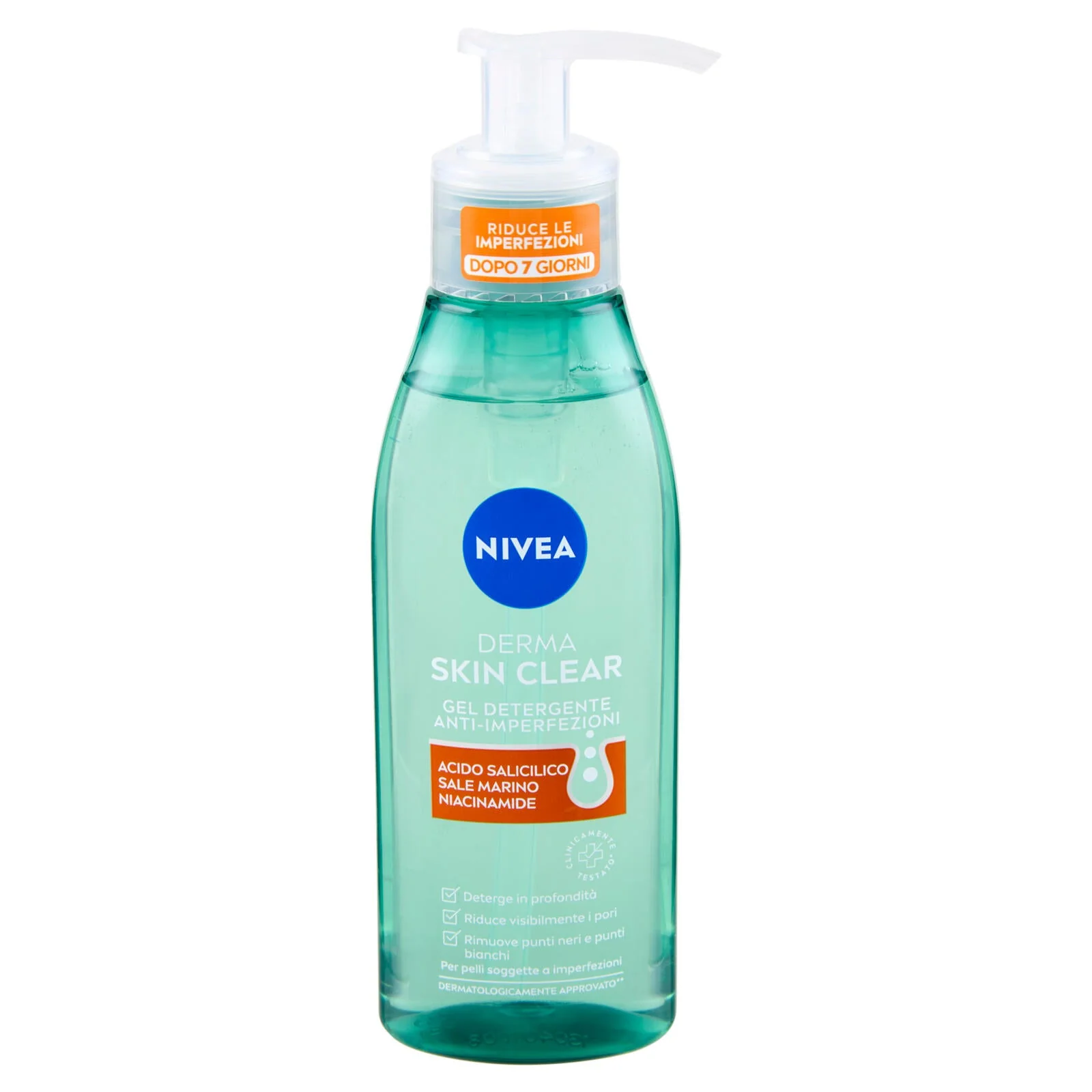 Nivea Derma Skin Clear Gel Detergente Anti-Imperfezioni 150 ml - Image 2
