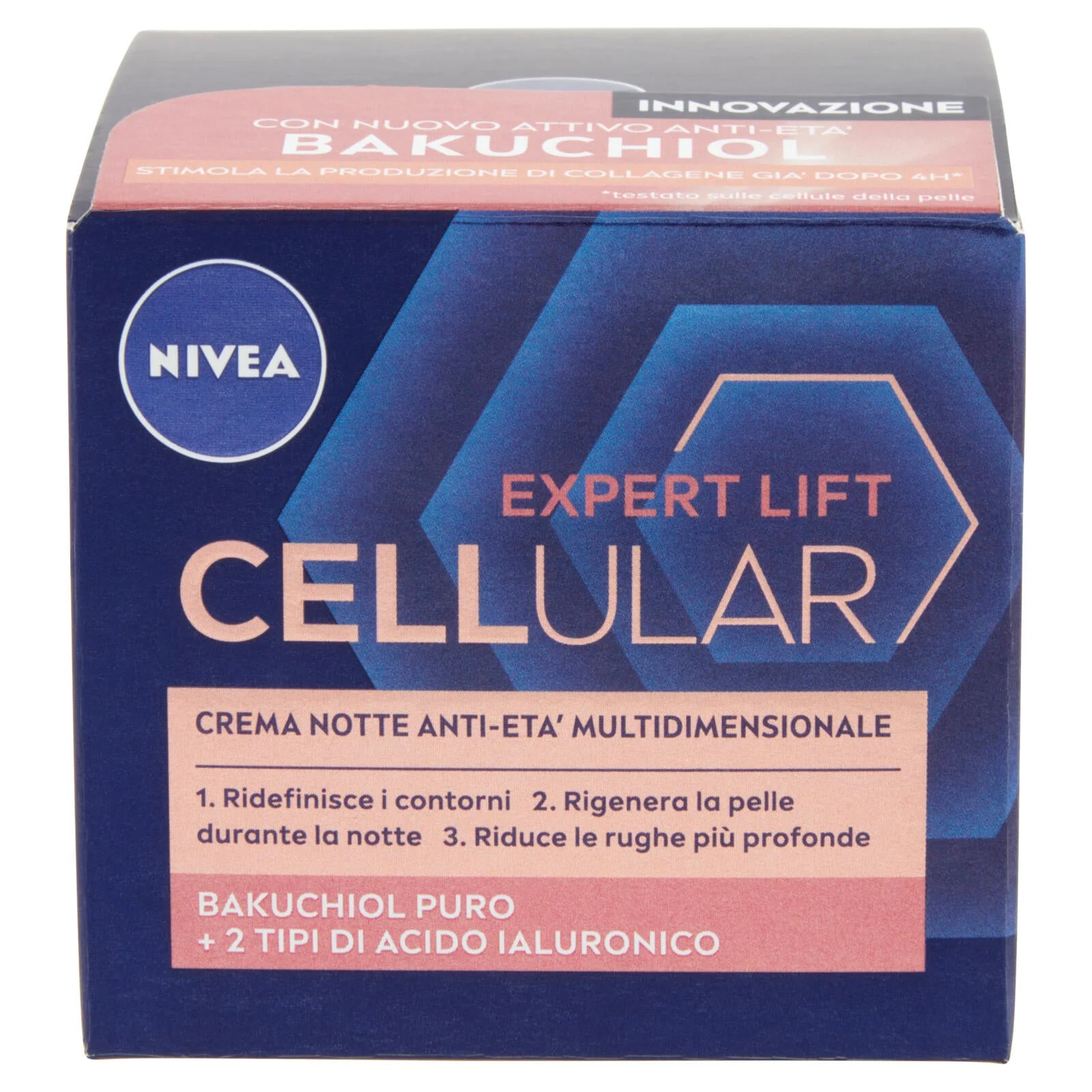 Nivea Expert Lift Cellular Crema Notte Anti-Età Multidimensionale 50 ml - Image 2