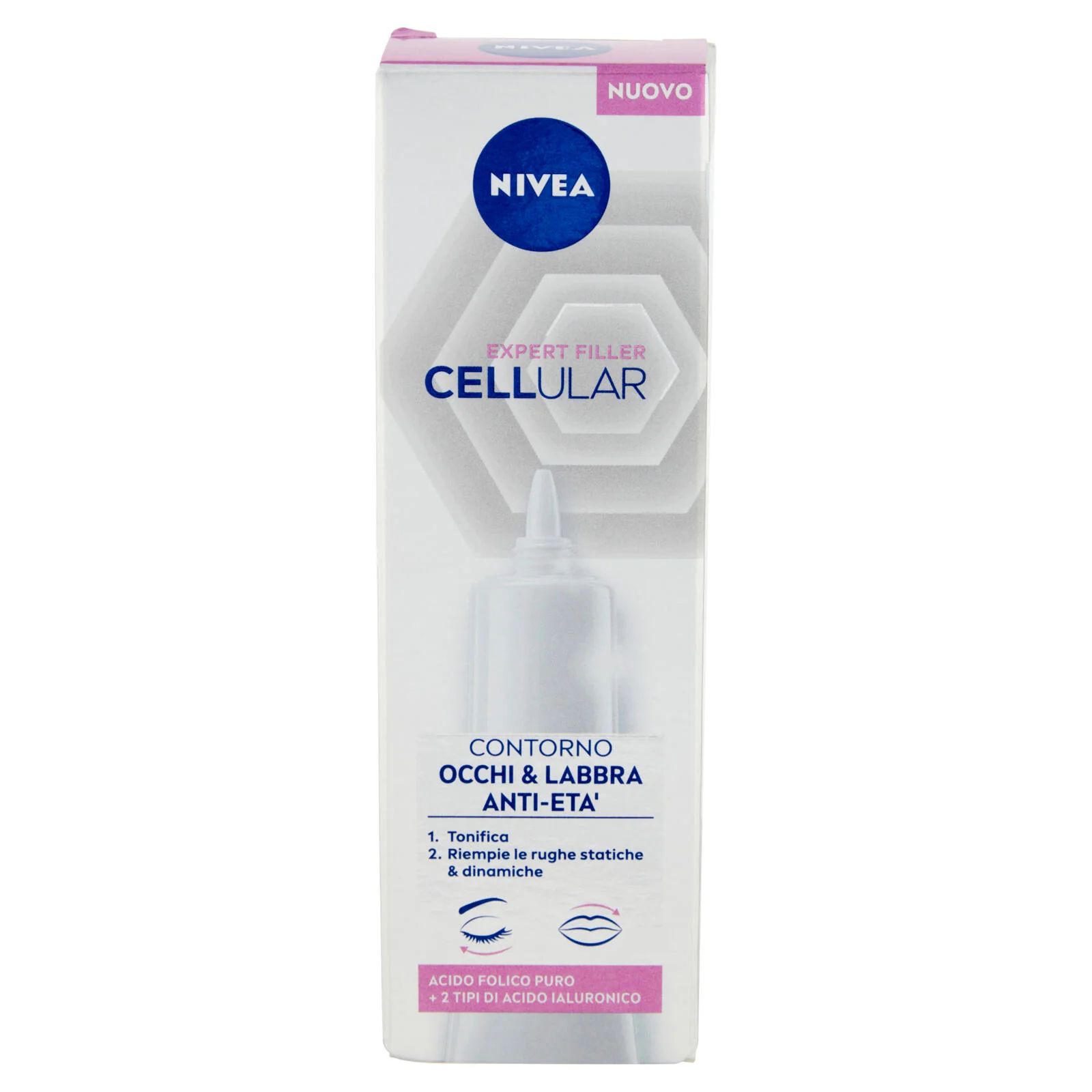 Nivea Cellular Expert Filler Contorno Occhi & Labbra Anti-Età 15 ml - Image 2