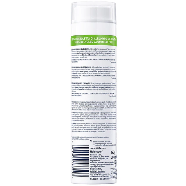 Nivea Men Gel Da Barba Cool 200 Ml - Image 2