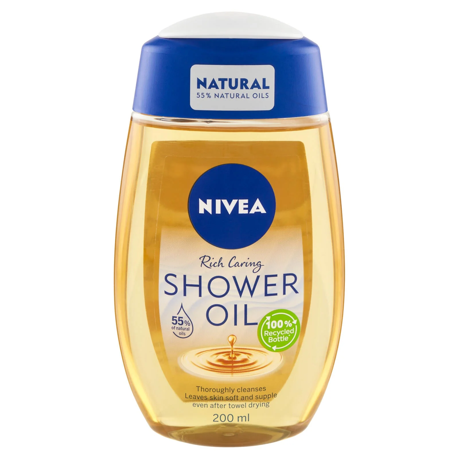 Nivea Rich Caring Shower Oil 200 ml - Image 2