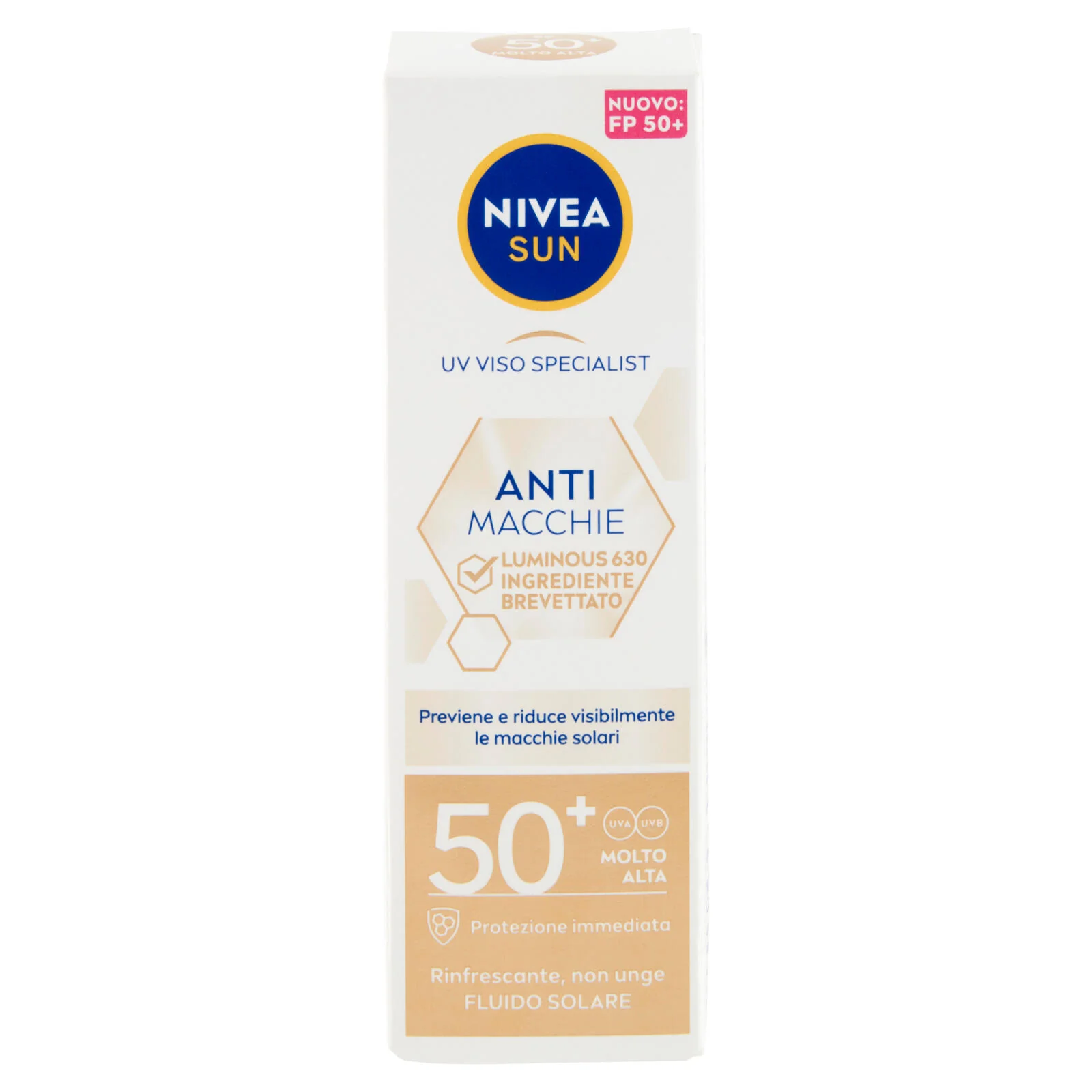 Nivea Sun Anti Macchie Lumionous630 Fluido Solare FP 50+ Molto Alta 40 ml - Image 2