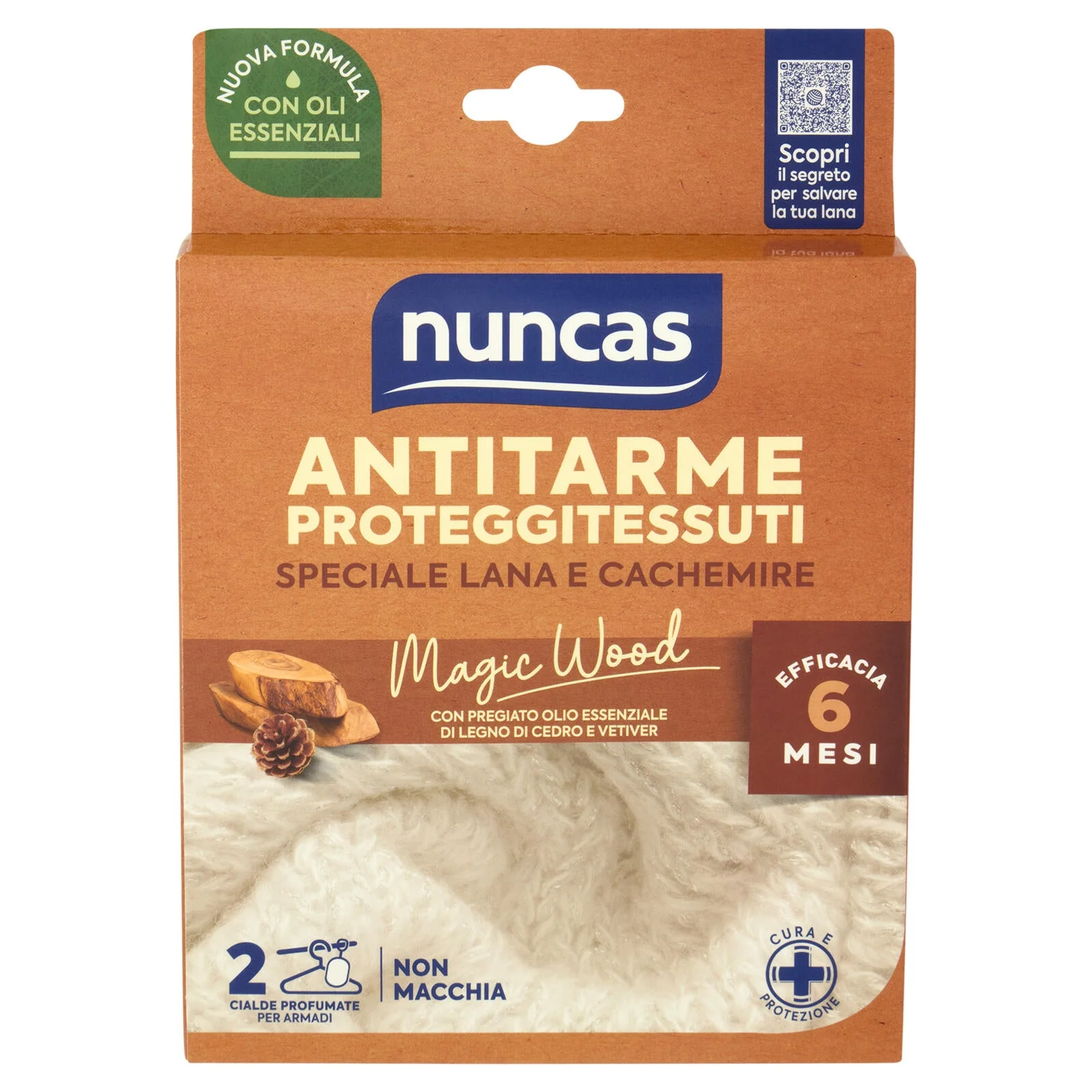 nuncas Antitarme Proteggitessuti Magic Wood 2 pz - Image 2