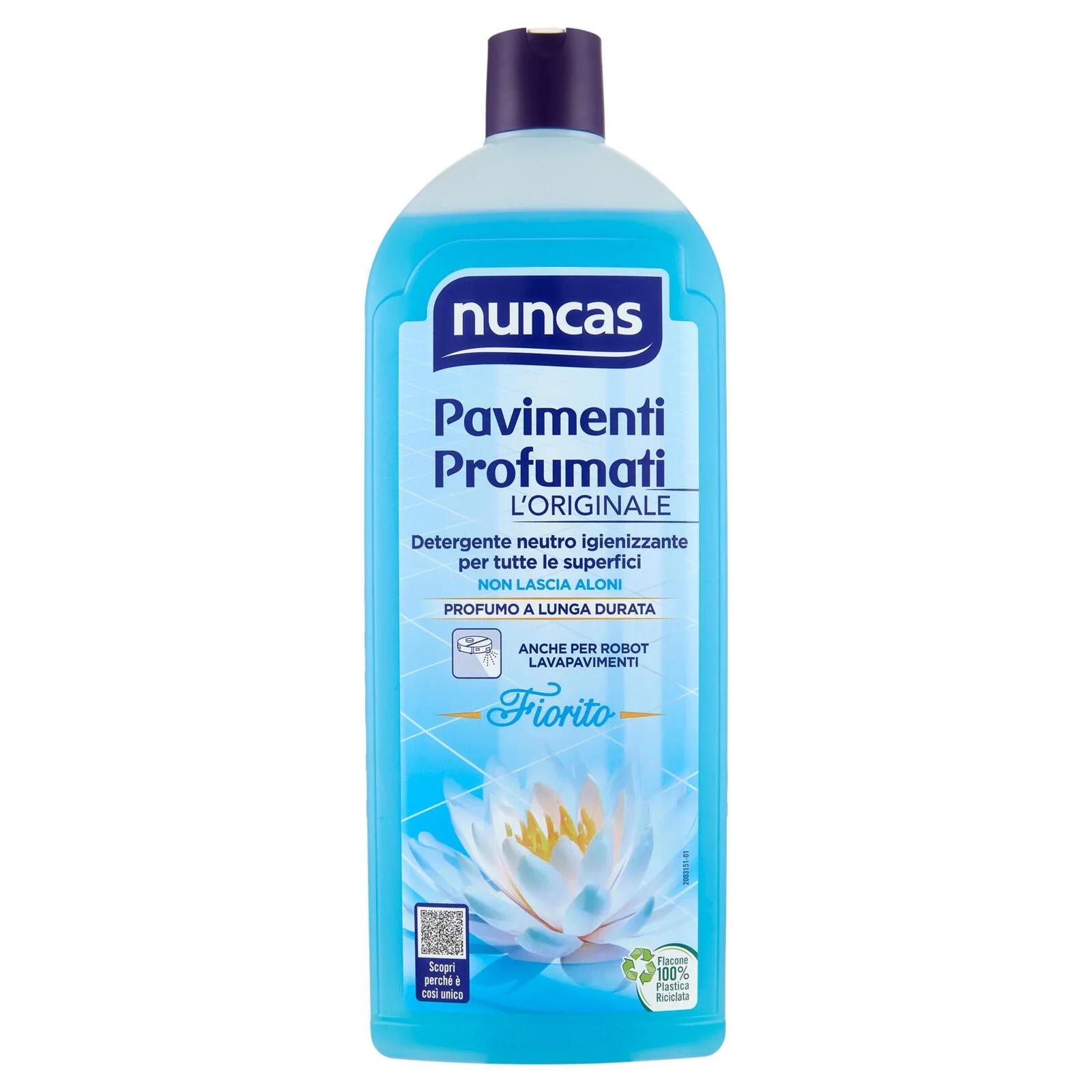 nuncas Pavimenti Profumati Detergente neutro igienizzante per tutte le superfici Fiorito 1 l - Image 3