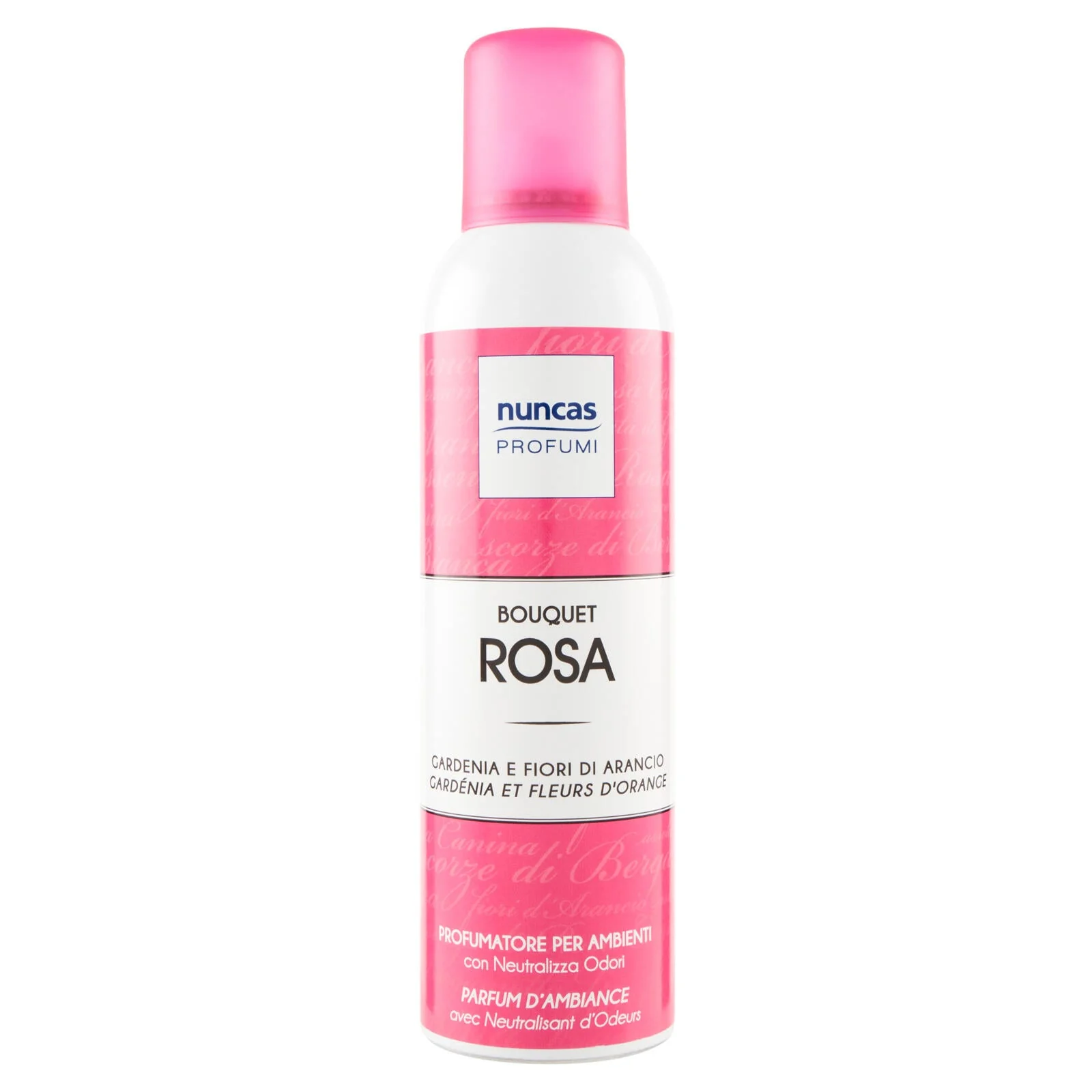 nuncas Profumi Bouquet Rosa Gardenia e Fiori di Arancio Profumatore per Ambienti 250 ml