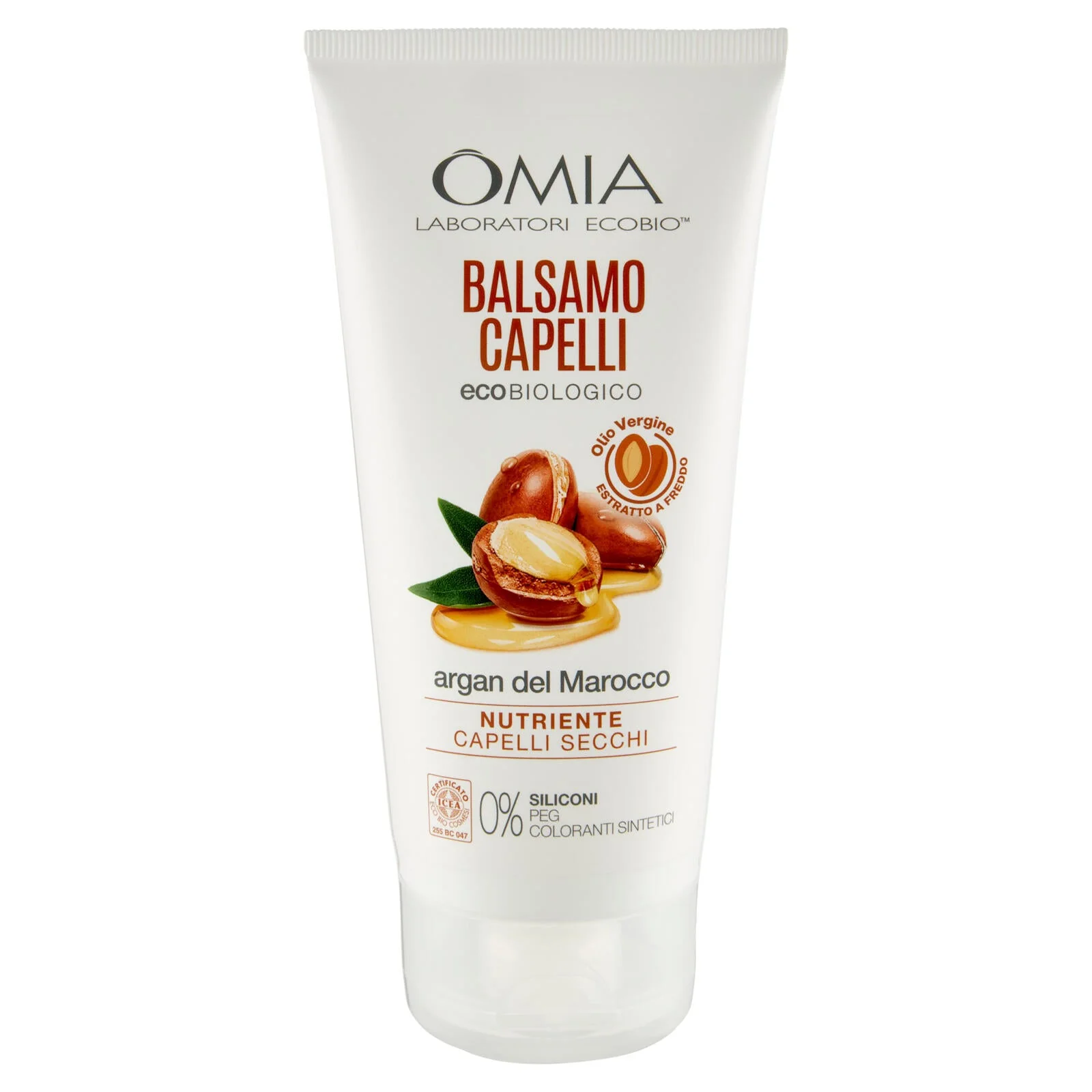 Omia Laboratori Ecobio Balsamo Capelli ecobiologico argan del Marocco Nutriente 180 ml - Image 2