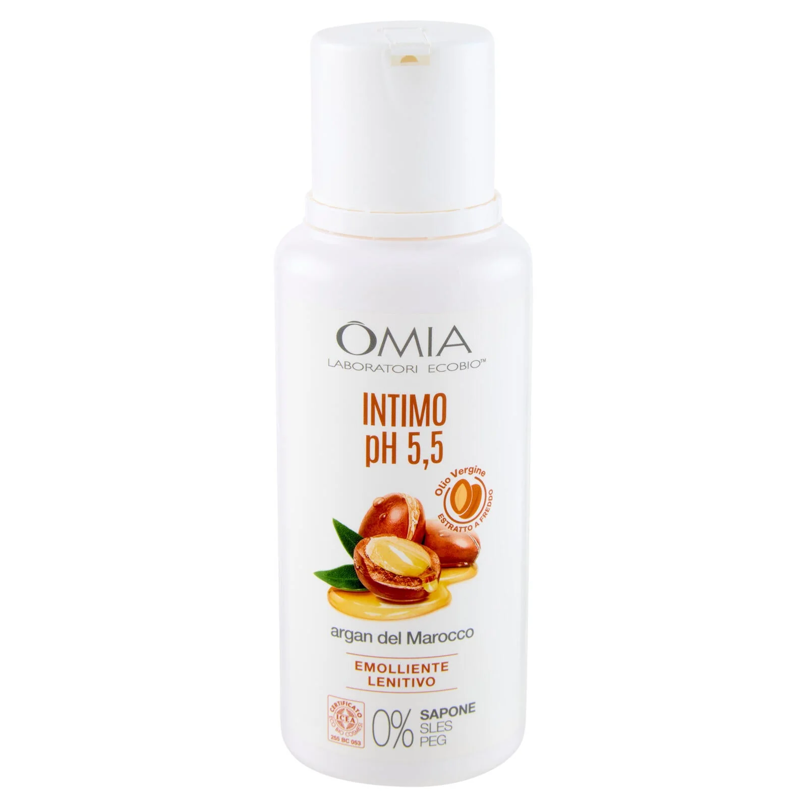 Omia Laboratori Ecobio Intimo pH 5,5 argan del Marocco 250 ml - Image 2