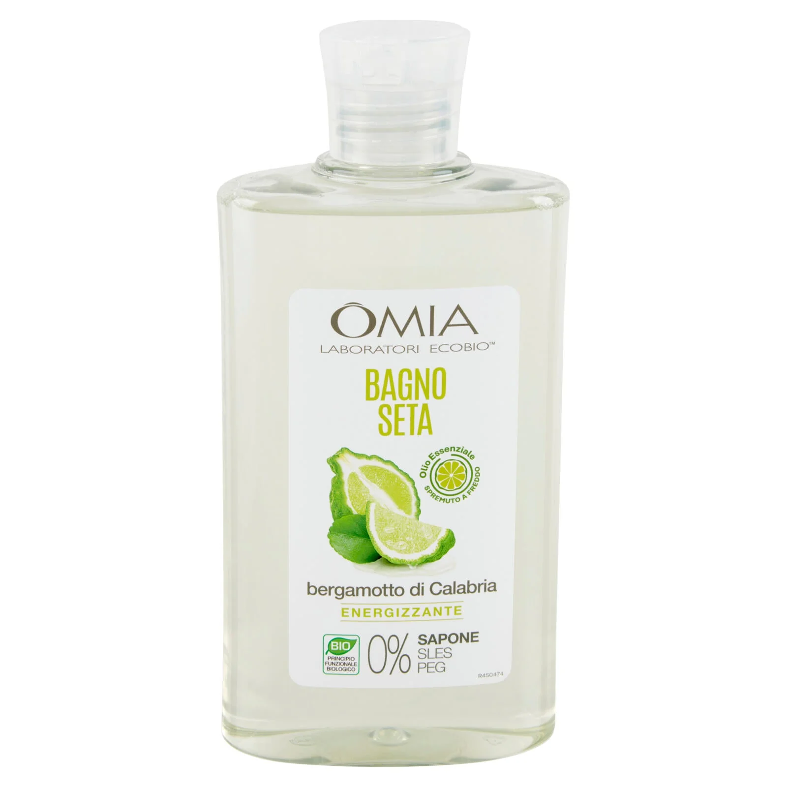 Omia Laboratori Ecobio Omia Bagno Seta bergamotto di Calabria Energizzante 400 ml - Image 2