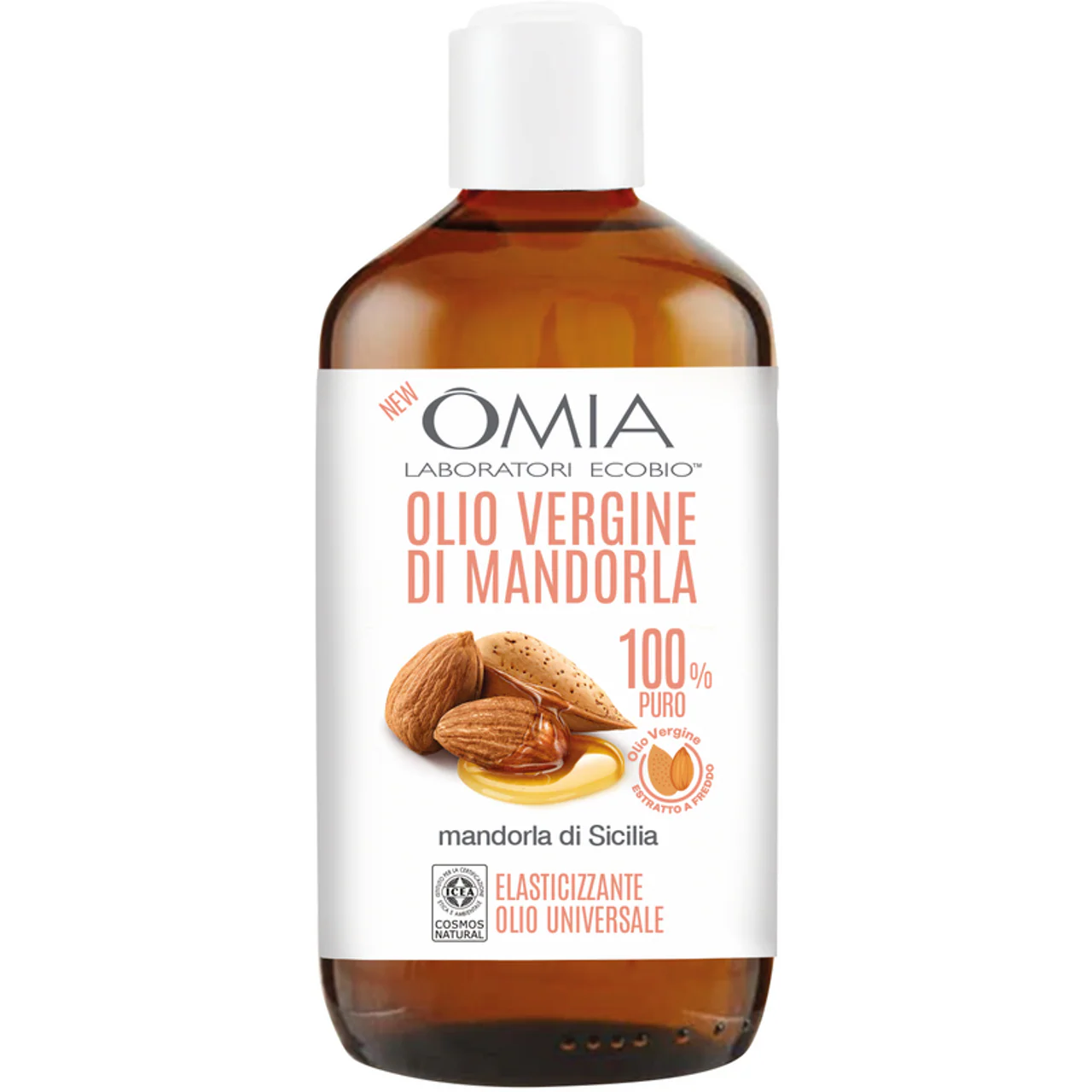 OMIA - Olio vergine di mandorle per corpo - 200 ml