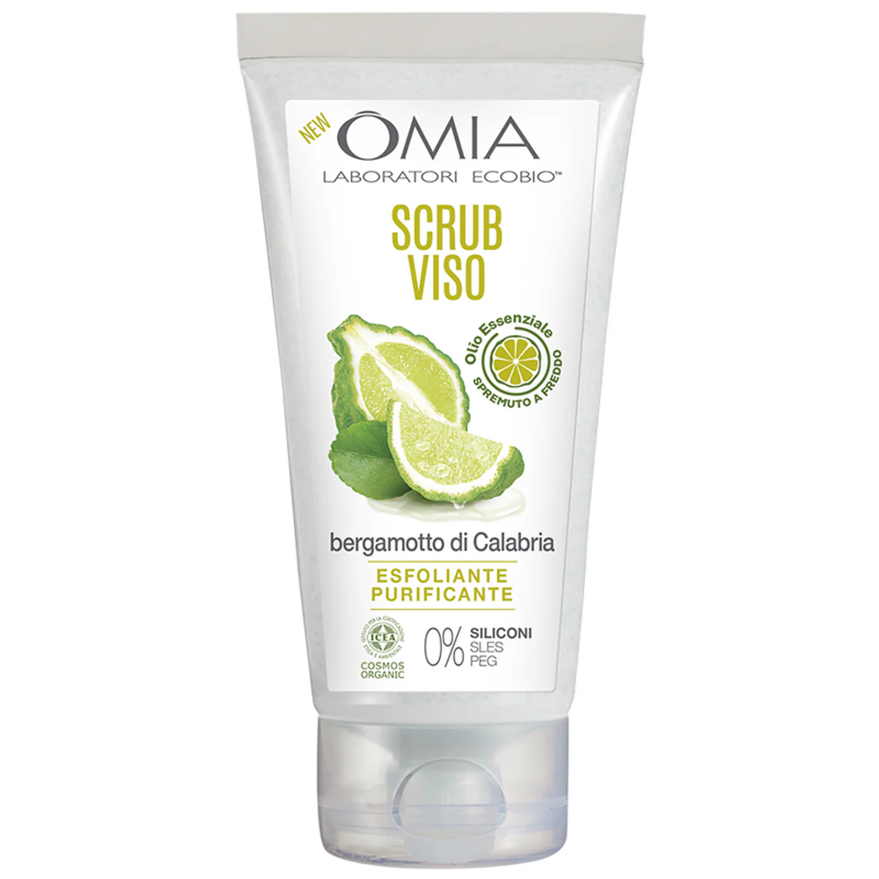 OMIA - Scrub viso esfoliante purificante al bergamotto di Calabria - 75 ml