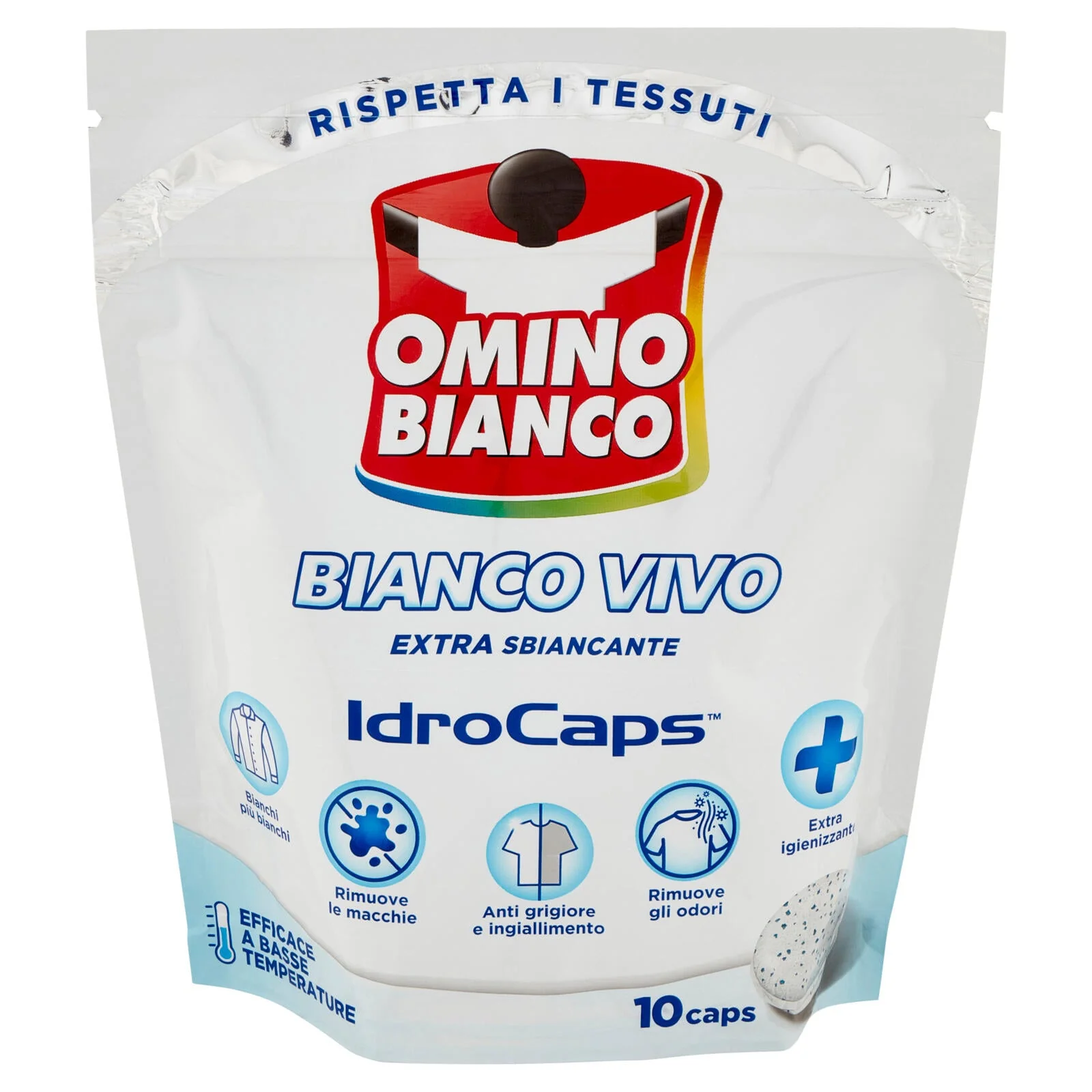Omino Bianco Bianco Vivo IdroCaps 10 caps 200 g - Image 2