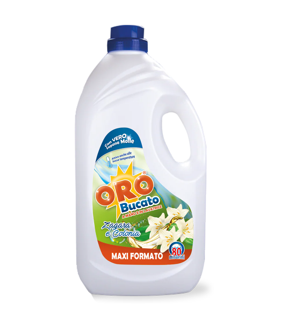 ORO BUCATO ZAGARA E COLONIA 4 L 80 LA