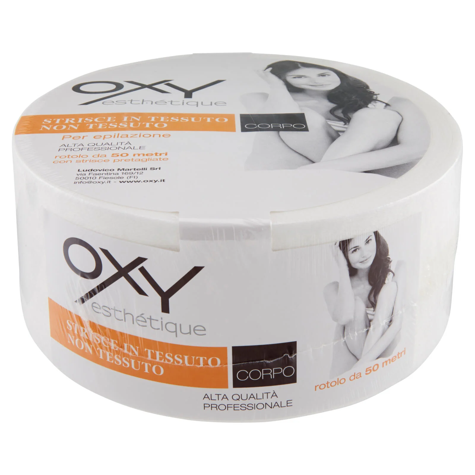 Oxy Esthétique Strisce in tessuto non tessuto corpo per epilazione rotolo da 50 metri - Image 2