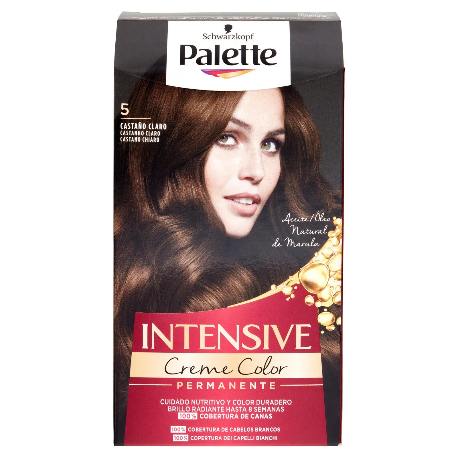 Palette Intensive Creme Color 5 Castano Chiaro - Image 2