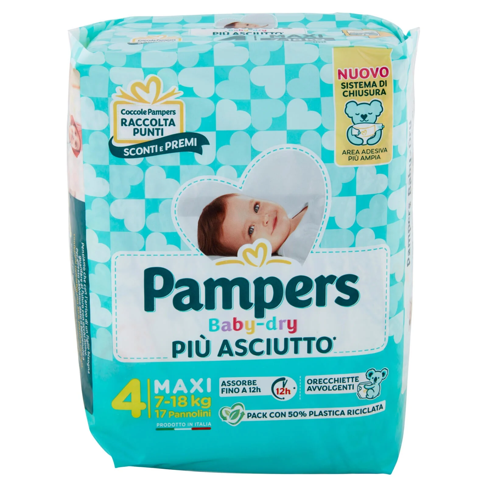 Pampers Baby-dry Maxi 17 pz - Image 2