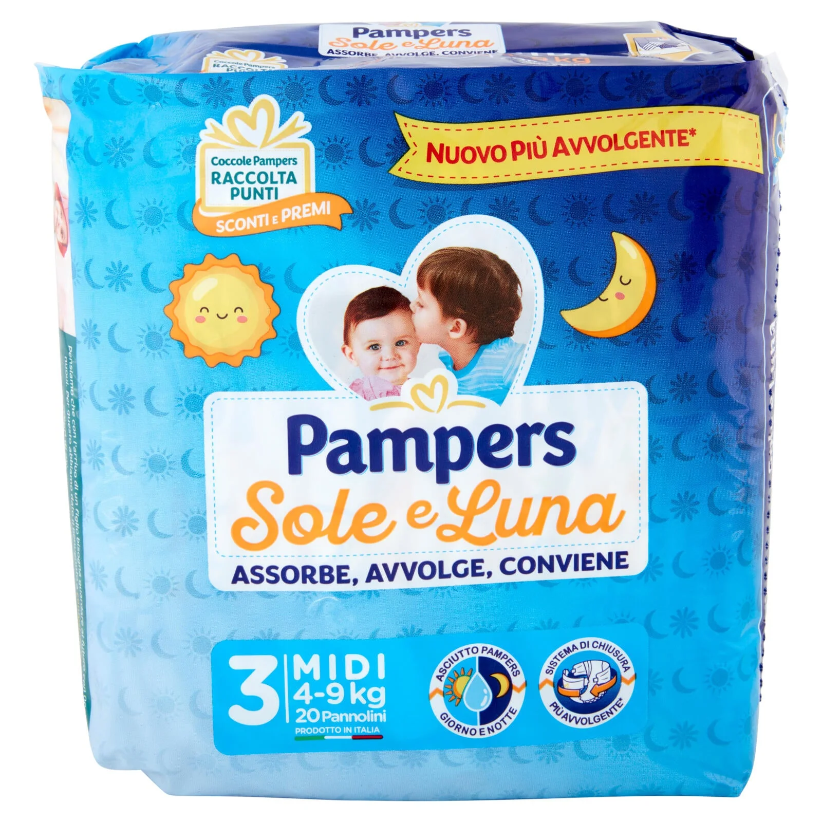 Pampers Sole e Luna 3 Midi 20 pz - Image 2