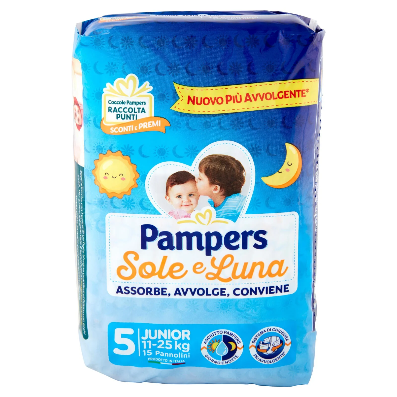 Pampers Sole e Luna 5 Junior 15 pz - Image 2