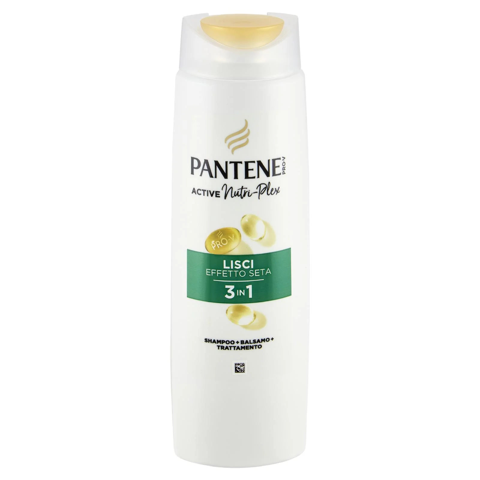 Pantene Pro-V Lisci Effetto Seta 3 in 1 Shampoo + Balsamo + Trattamento Active Nutri-Plex 250 ml - Image 2