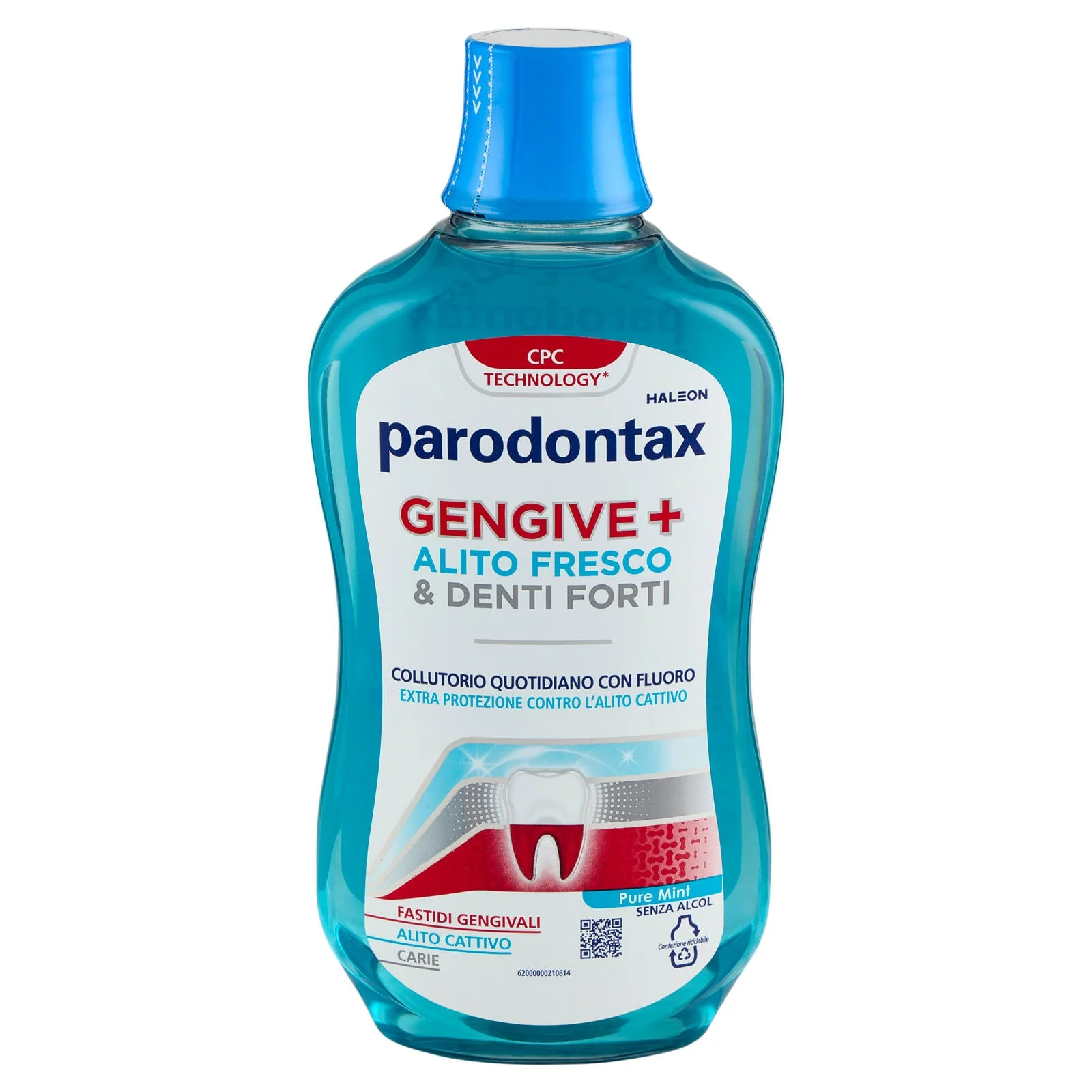 Parodontax Collutorio Gengive+ Alito Fresco & Denti Forti 500 ml - Image 2