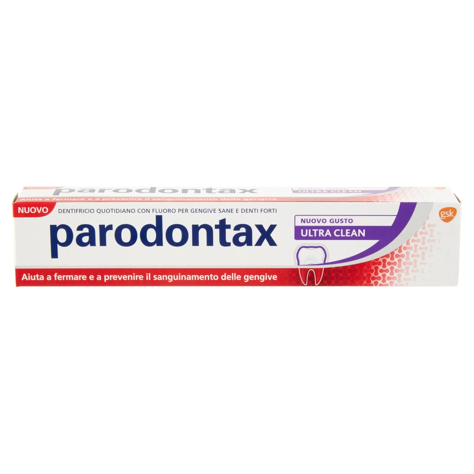Parodontax ultra clean dentifricio quotidiano con fluoro per gengive più sane e denti forti 75 ml - Image 2