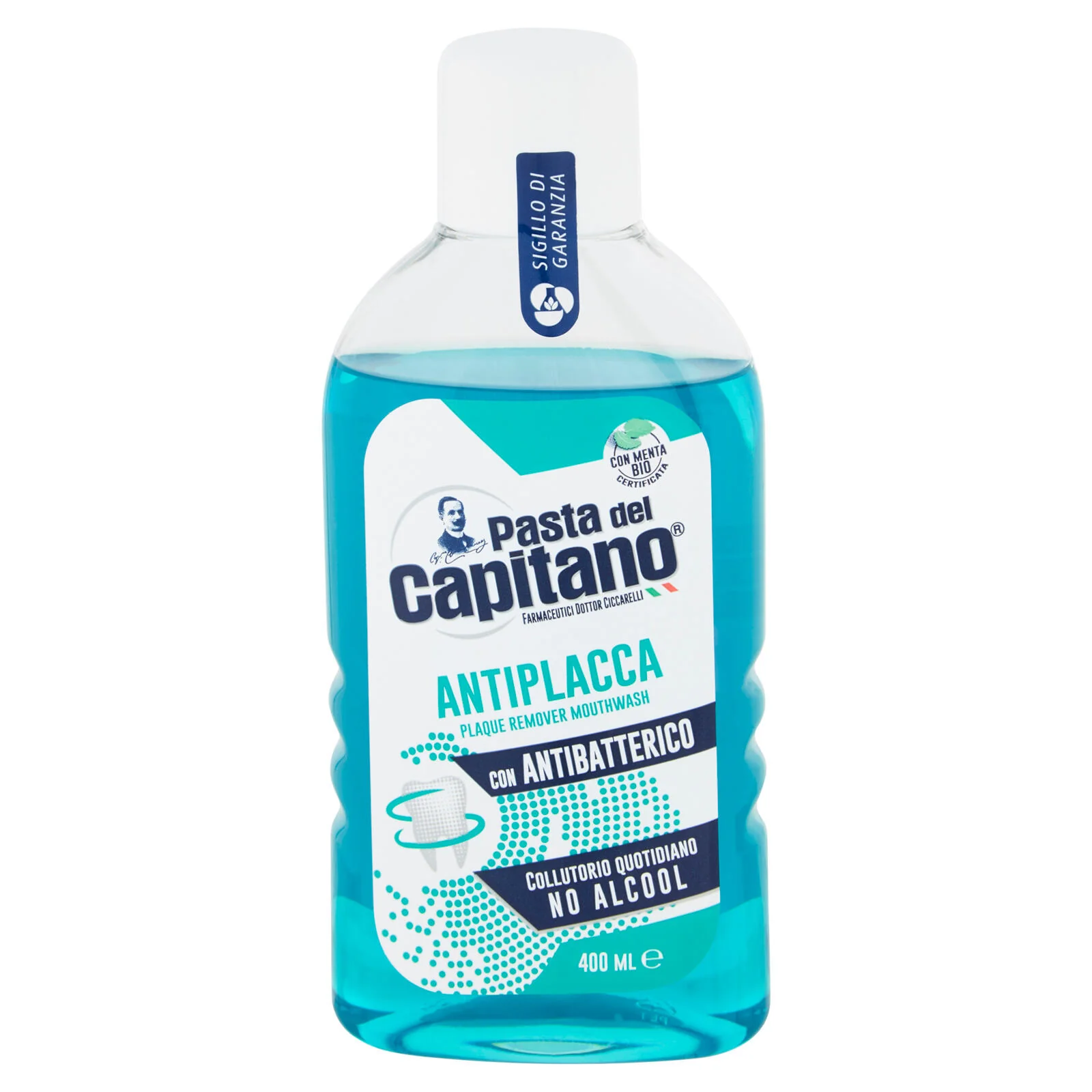Pasta del Capitano Collutorio Antiplacca 400 ml - Image 2