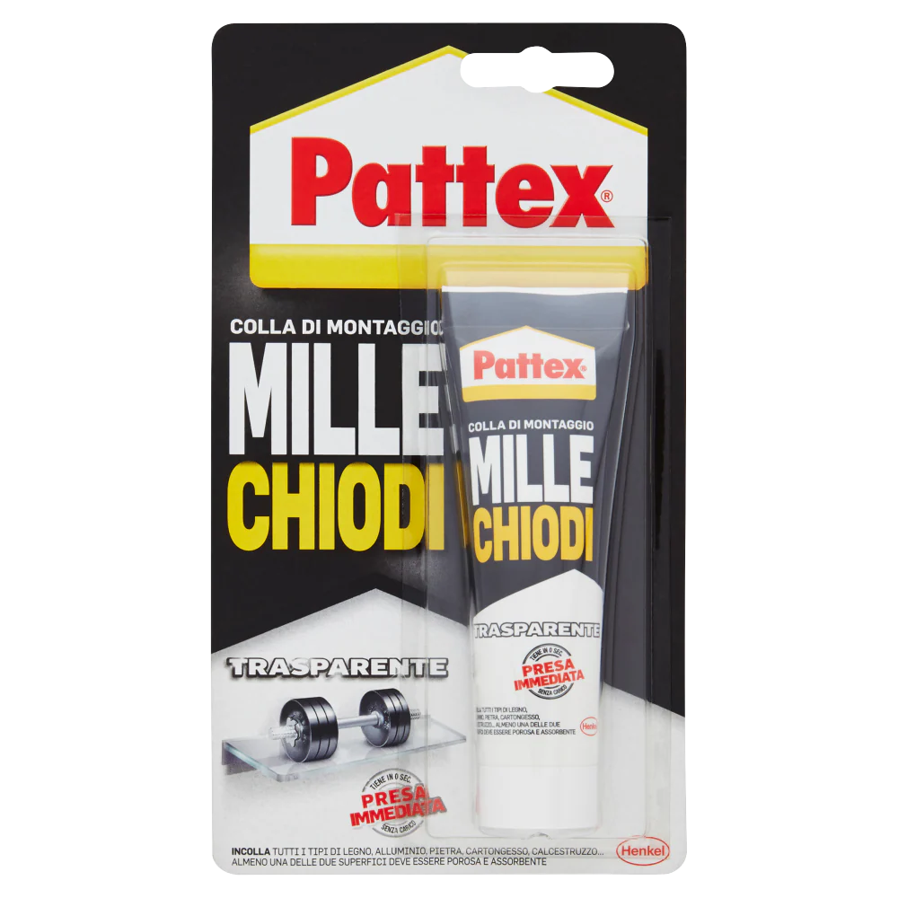 Pattex Millechiodi Trasparente 40 g