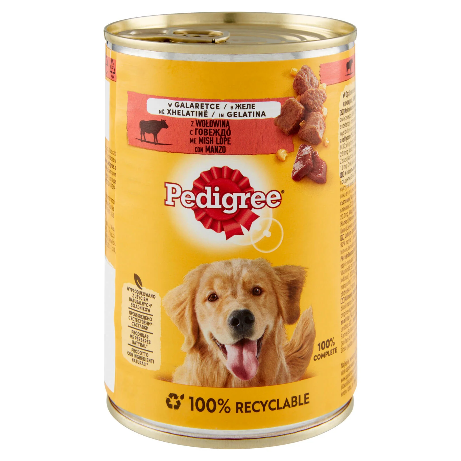 Pedigree Cibo Umido Cane con Manzo in Gelatina 400 g - Image 2